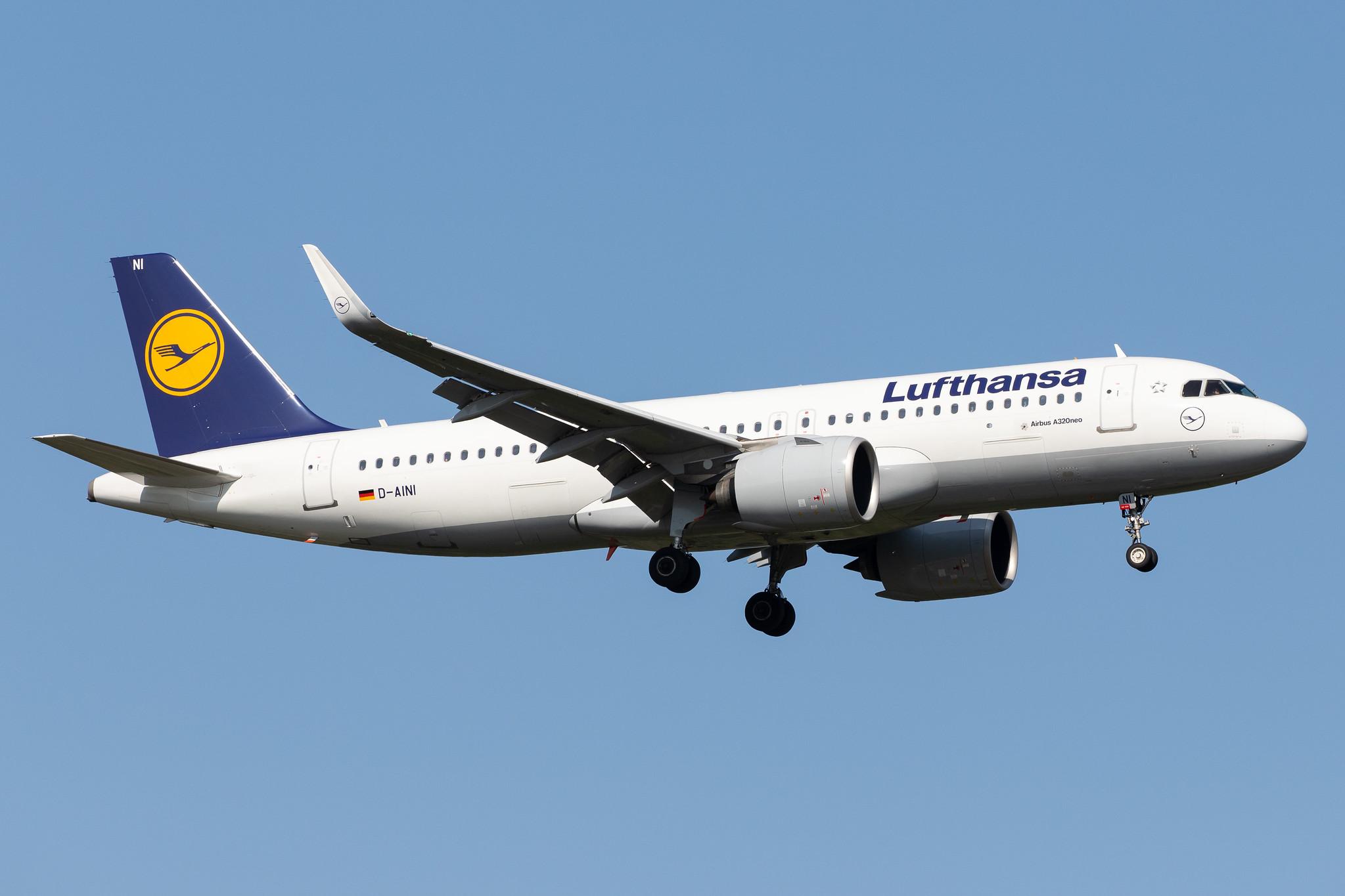 Frankfurt Airport: Lufthansa (LH / DLH) |  Airbus A320-271N A20N | D-AINI | MSN 7710