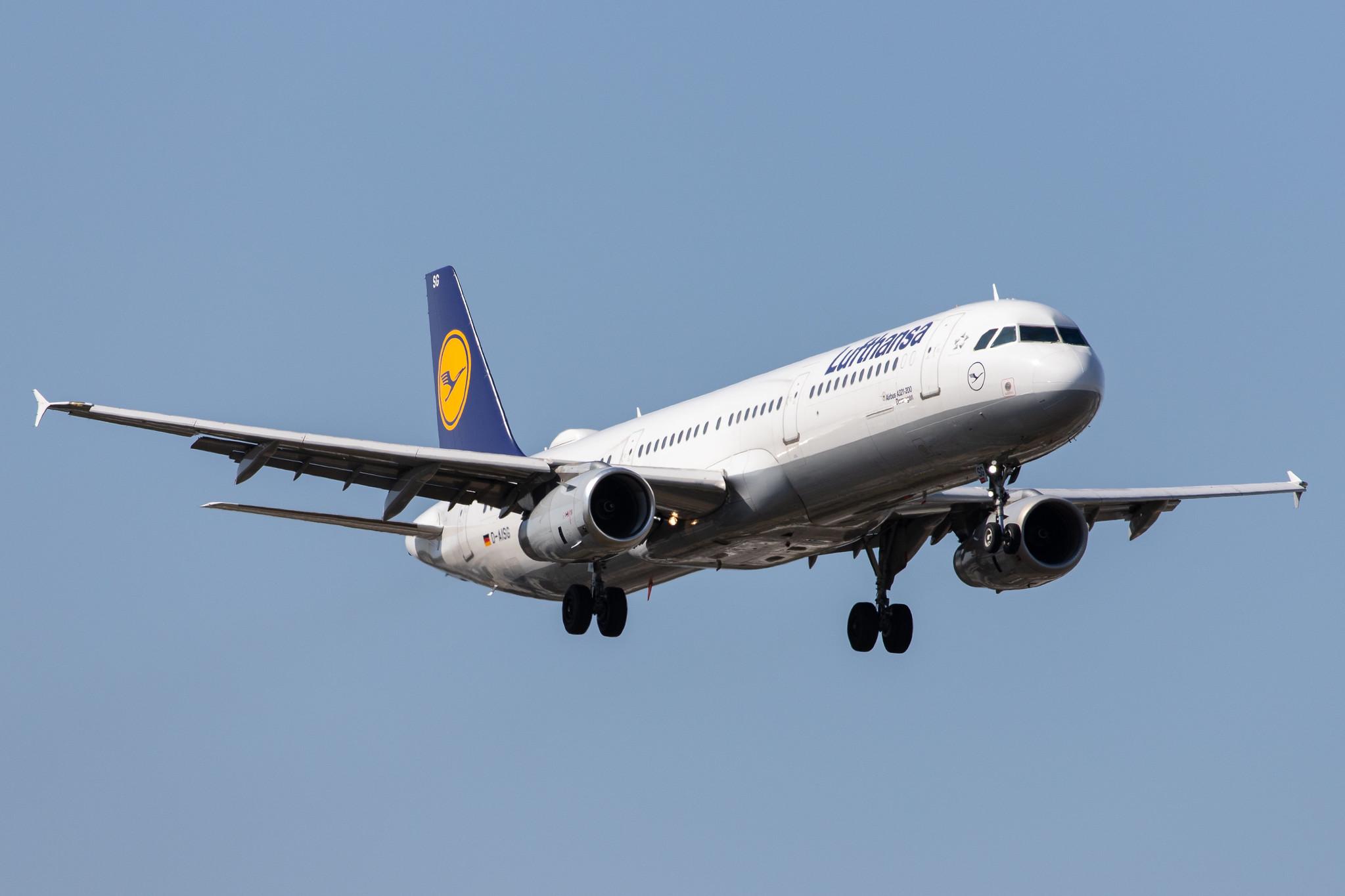Frankfurt Airport: Lufthansa (LH / DLH) |  Airbus A321-231 A321 | D-AISG | MSN 1273