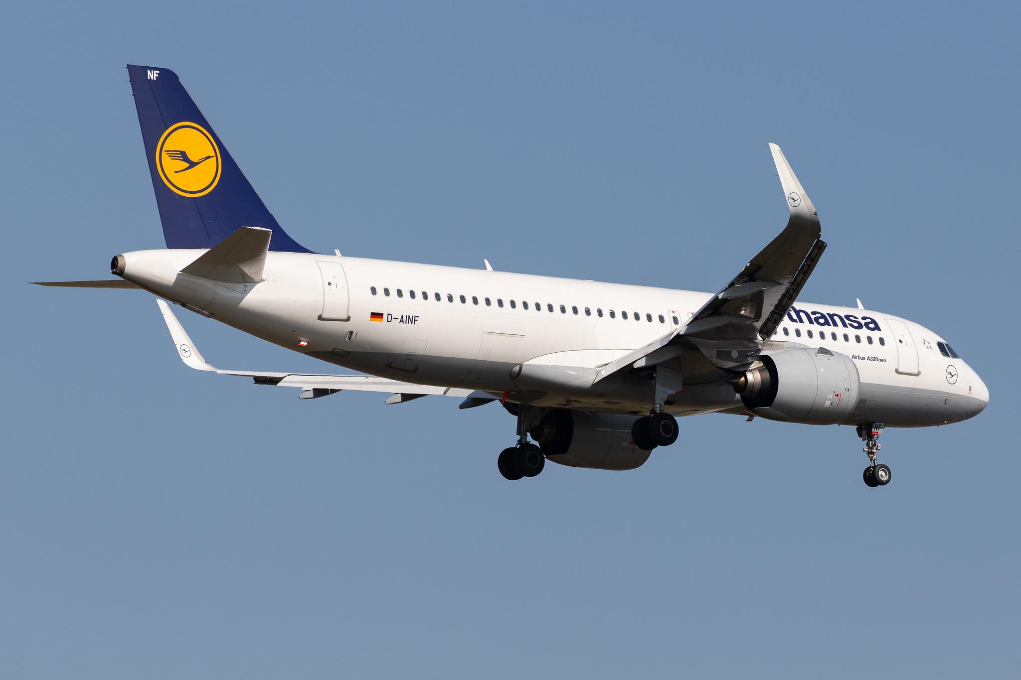 Frankfurt Airport: Lufthansa (LH / DLH) |  Airbus A320-271N A20N | D-AINF | MSN 7577