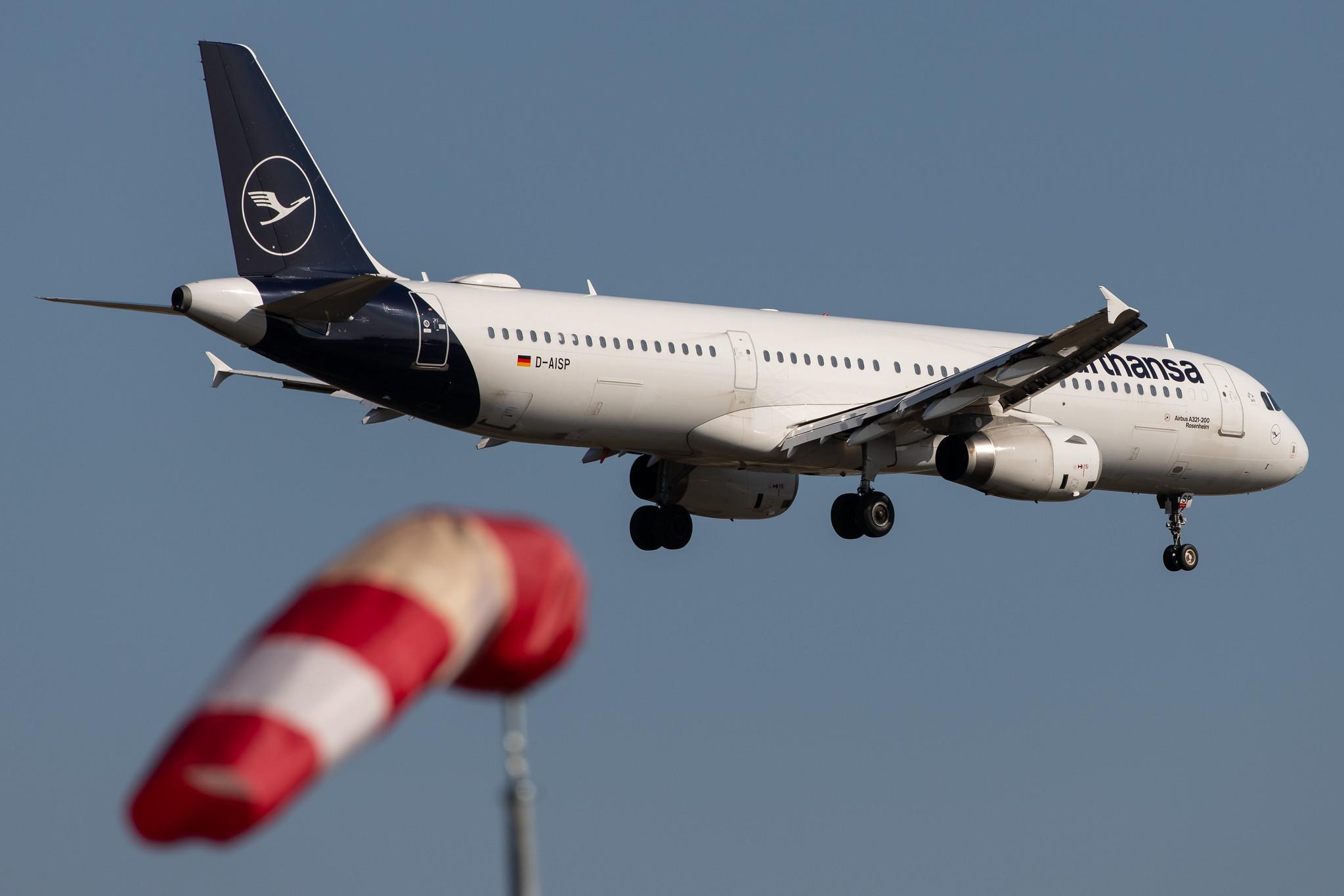 Frankfurt Airport: Lufthansa (LH / DLH) |  Airbus A321-231 A321 | D-AISP | MSN 3864