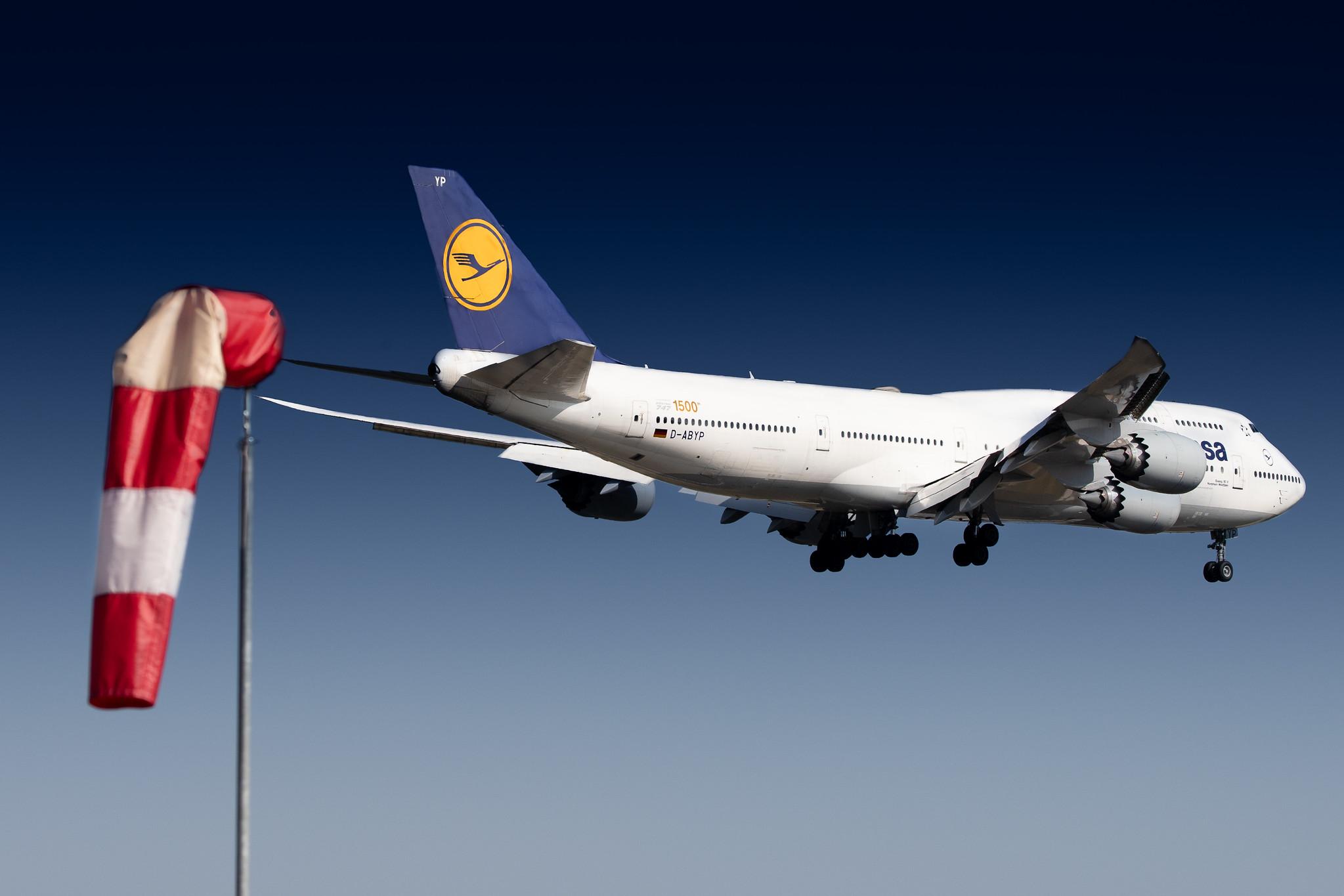 Frankfurt Airport: Lufthansa (LH / DLH) |  Boeing 747-830 B748 | D-ABYP | MSN 37839