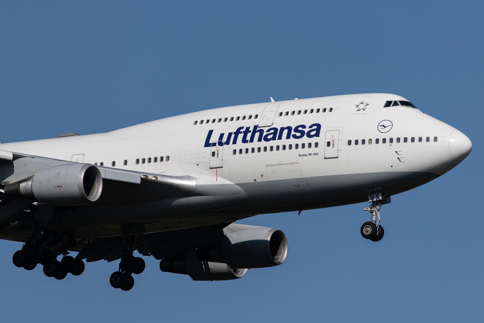 Frankfurt Airport: Lufthansa (LH / DLH) |  Boeing 747-430 B744 | D-ABVX | MSN 29868