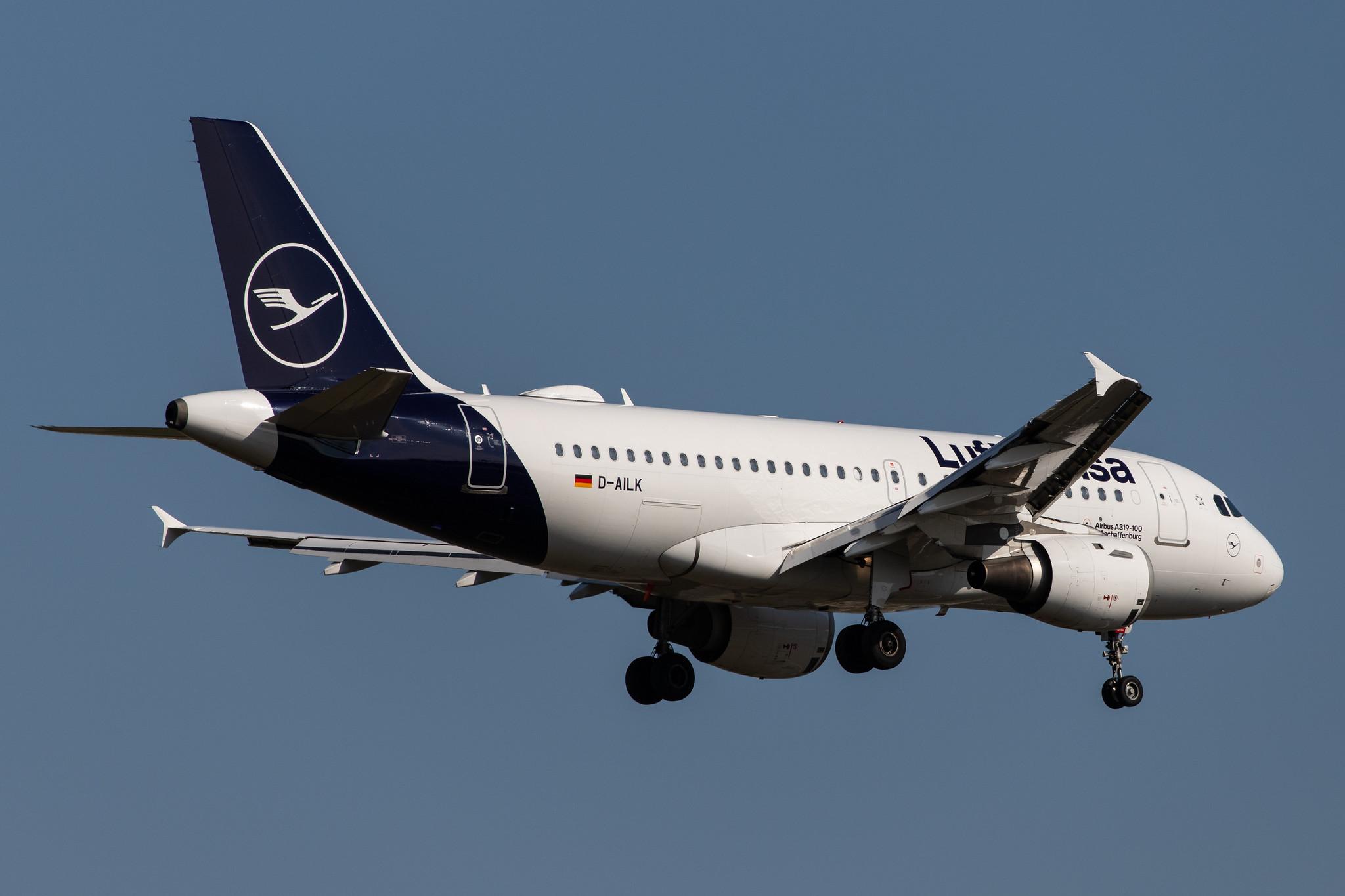 Frankfurt Airport: Lufthansa (LH / DLH) |  Airbus A319-114 A319 | D-AILK | MSN 0679
