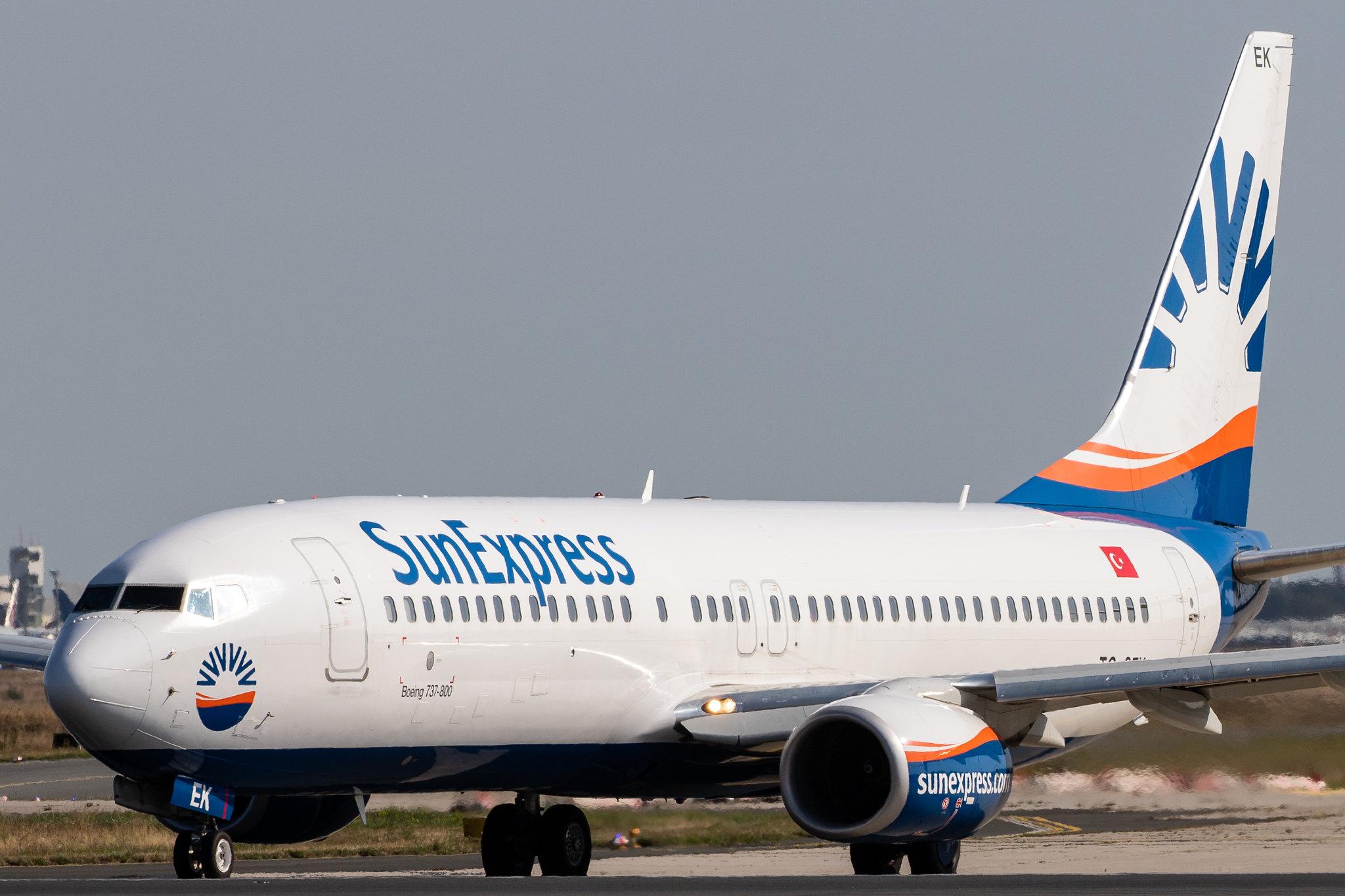 Frankfurt Airport: SunExpress (XQ / SXS) |  Boeing 737-8HC B738 | TC-SEK | MSN 61172