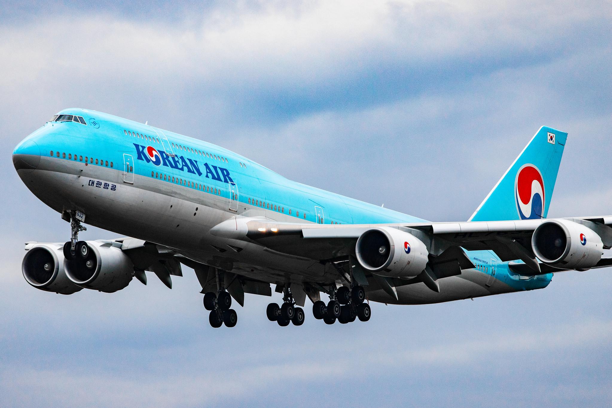 Frankfurt Airport: Korean Air (KE / KAL) |  Boeing 747-8B5 B748 | HL7632 | MSN 40907