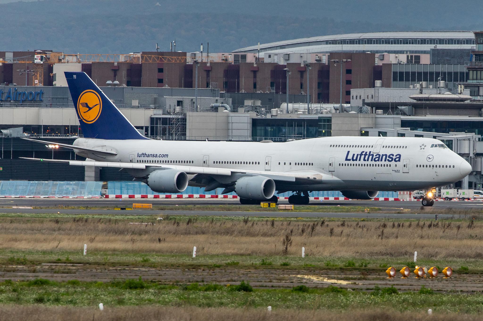 Frankfurt Airport: Lufthansa (LH / DLH) |  Boeing 747-830 B748 | D-ABYI | MSN 37833