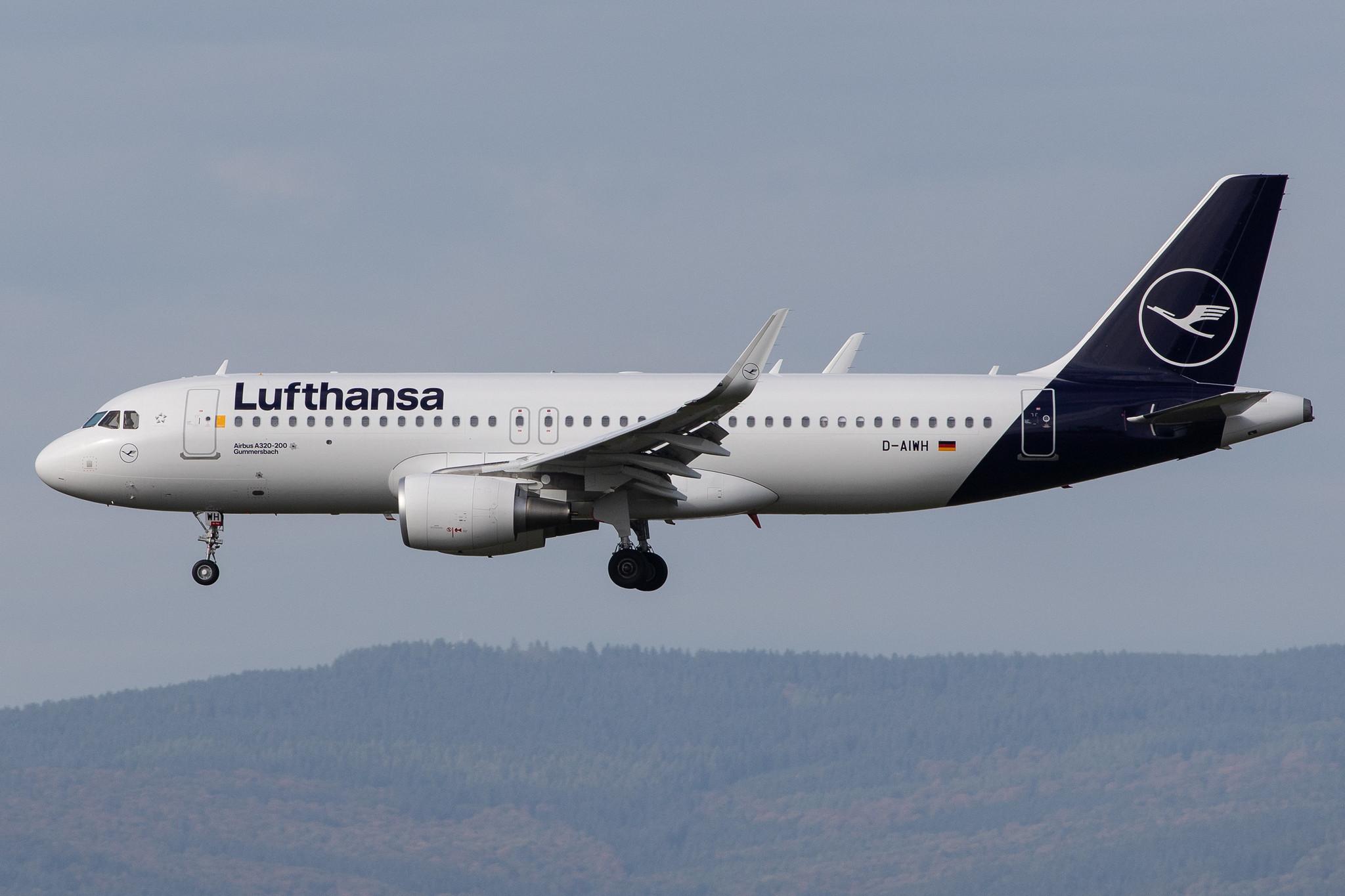 Frankfurt Airport: Lufthansa (LH / DLH) |  Airbus A320-214 A320 | D-AIWH | MSN 8911