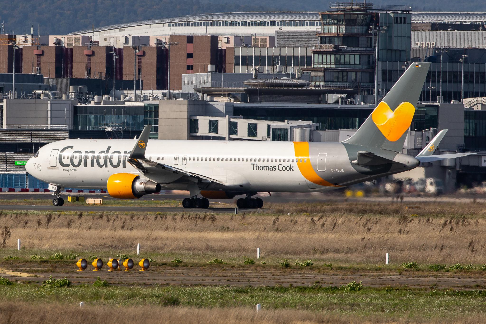 Frankfurt Airport: Condor (DE / CFG) |  Boeing 767-330(ER) B763 | D-ABUA | MSN 26991
