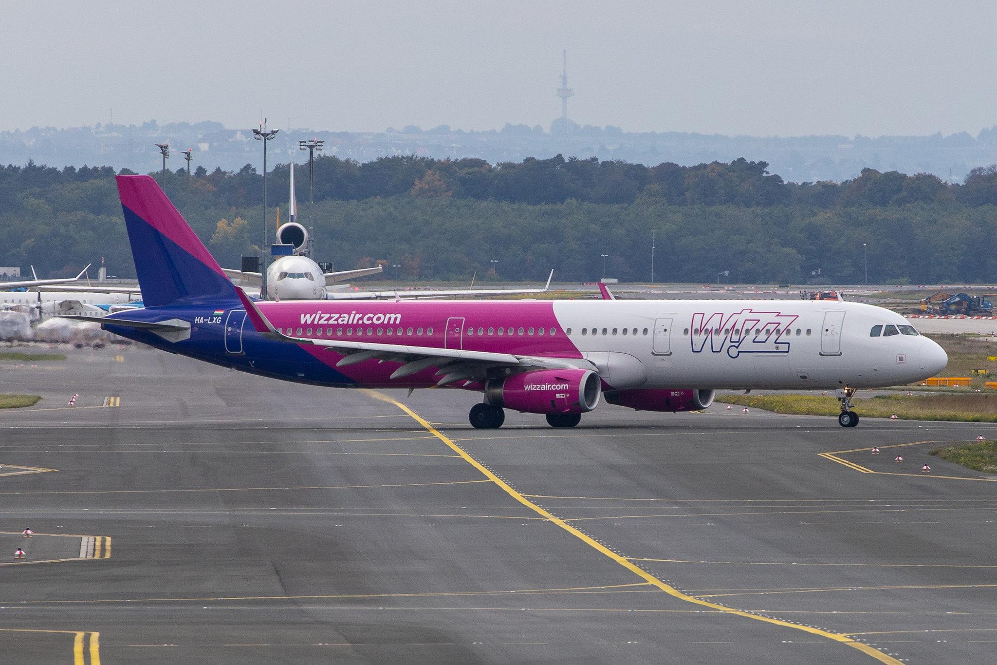 Frankfurt Airport: Wizz Air (W6 / WZZ) |  Airbus A321-231 A321 | HA-LXG | MSN 7182