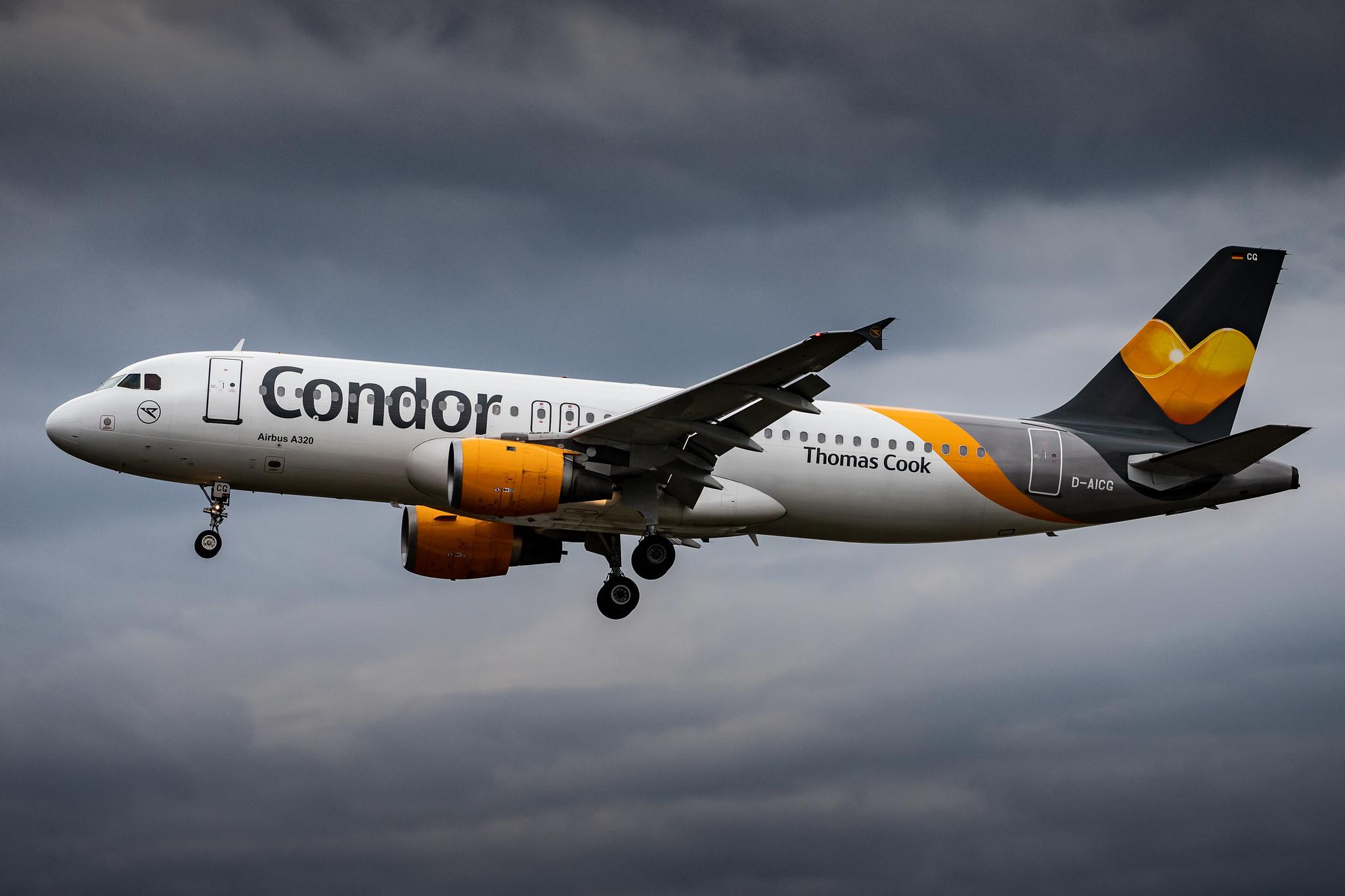 Frankfurt Airport: Condor (DE / CFG) |  Airbus A320-212 A320 | D-AICG | MSN 0957