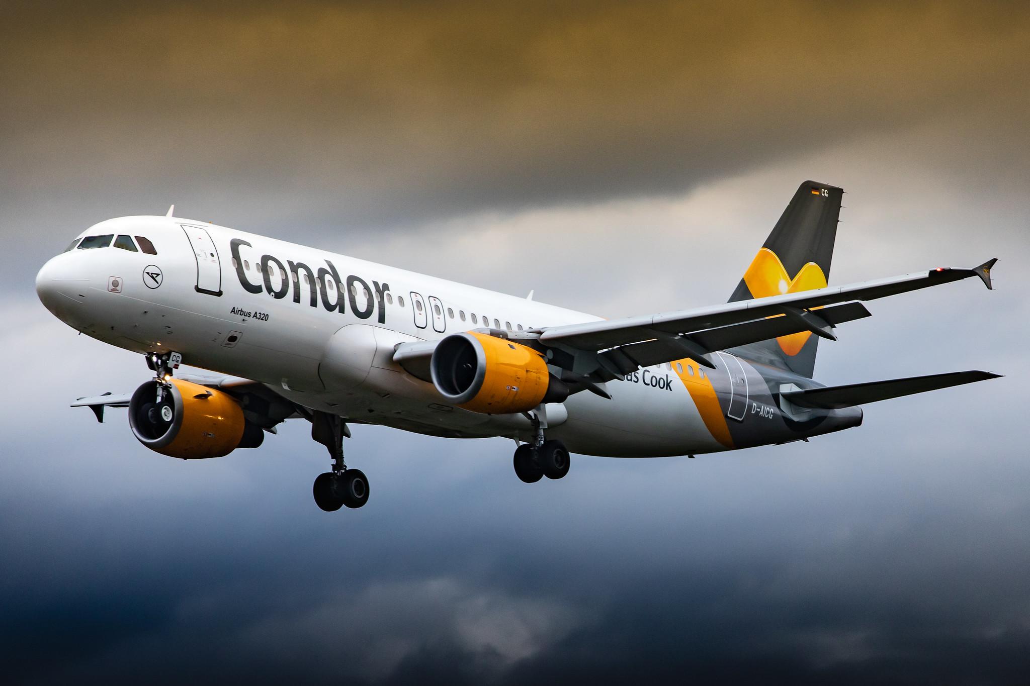 Frankfurt Airport: Condor (DE / CFG) |  Airbus A320-212 A320 | D-AICG | MSN 0957