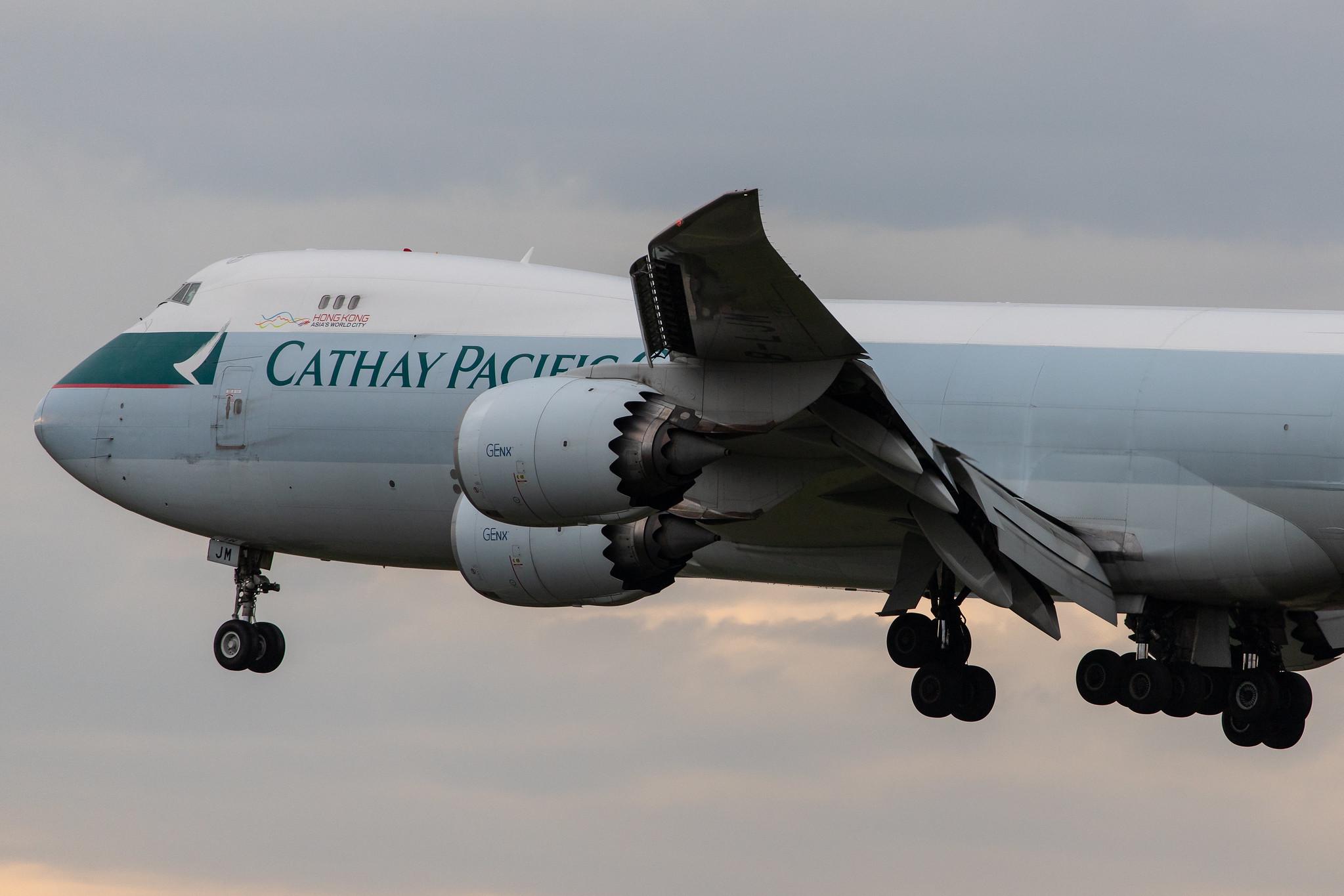 Frankfurt Airport: Cathay Pacific Cargo (CX / CPA) | Operator: Cathay Pacific |  Boeing 747-867(F) B748 | B-LJM | MSN 43825