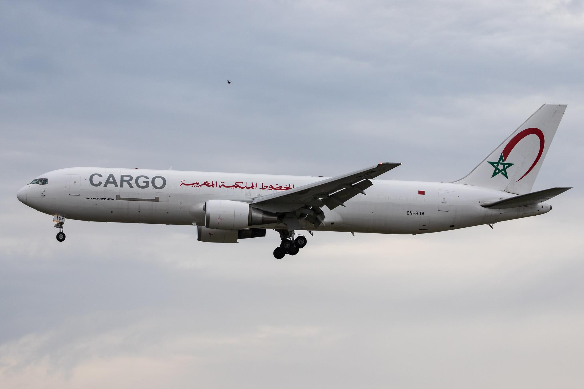 Frankfurt Airport: Royal Air Maroc Cargo (AT / RAM) | Operator: Royal Air Maroc |  Boeing 767-343(ER)(BCF) B763 | CN-ROW | MSN 30008