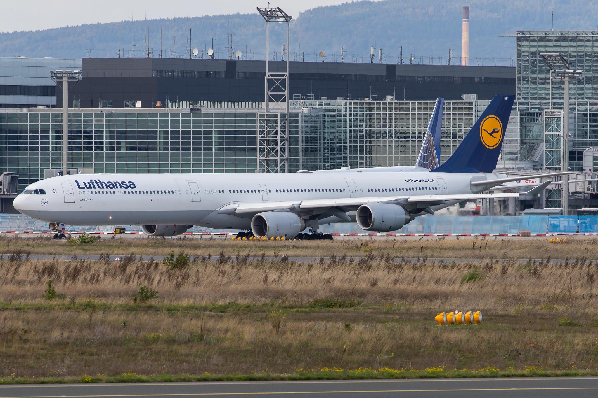 Frankfurt Airport: Lufthansa (LH / DLH) |  Airbus A340-642 A346 | D-AIHP | MSN 0771