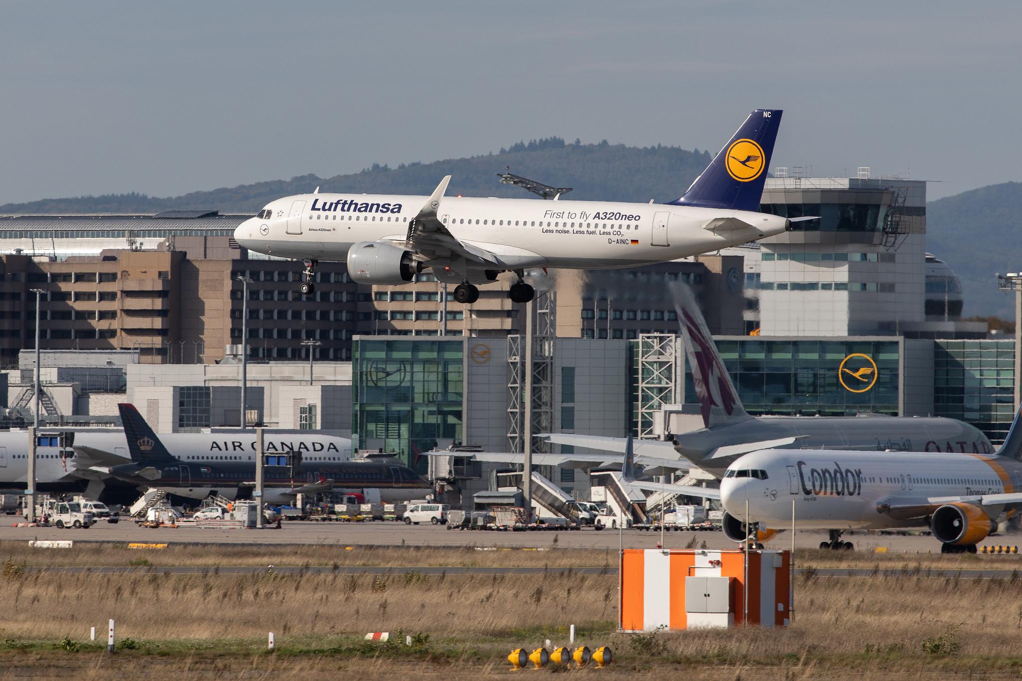 Frankfurt Airport: Lufthansa (LH / DLH) |  Airbus A320-271N A20N | D-AINC | MSN 6920