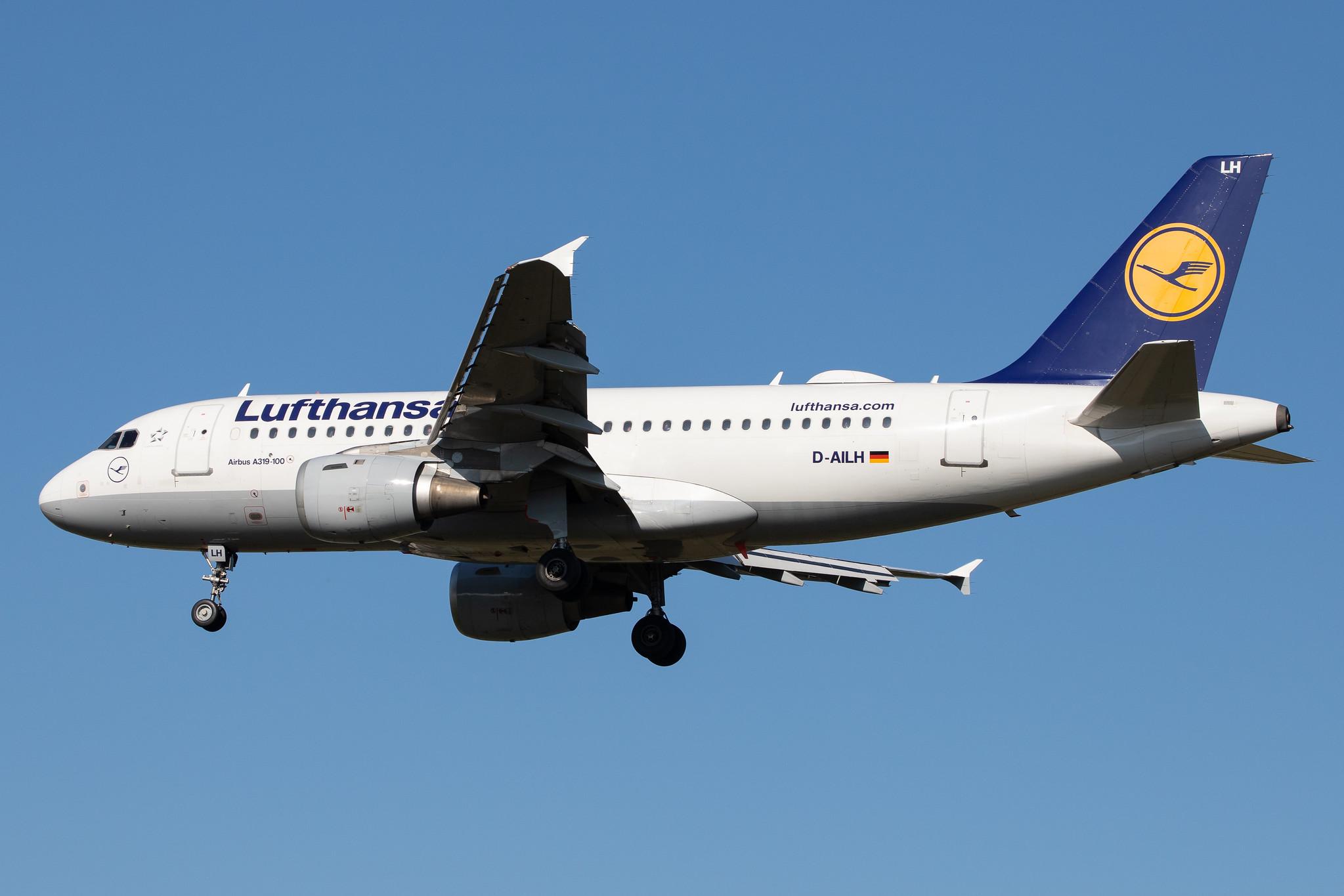 Frankfurt Airport: Lufthansa (LH / DLH) |  Airbus A319-114 A319 | D-AILH | MSN 0641