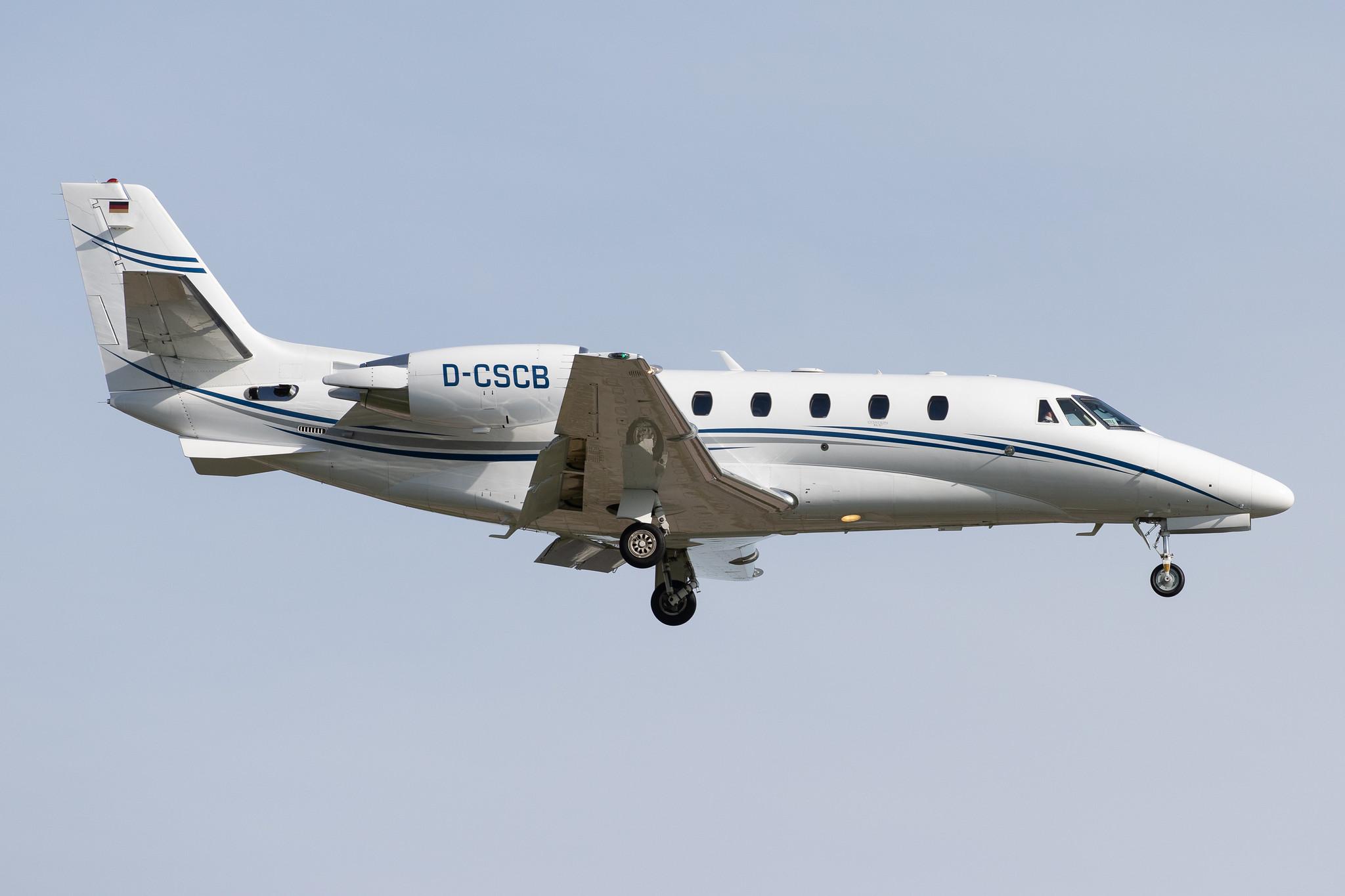 Hamburg Airport: Silver Cloud Air (/ SCR) |  Cessna 560 Citation XLS+ C56X | D-CSCB | MSN 560-6187