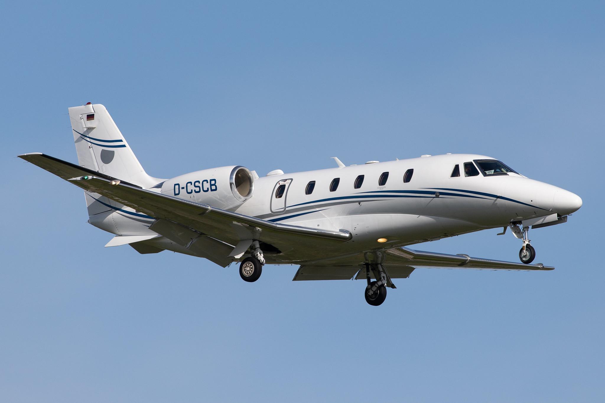 Hamburg Airport: Silver Cloud Air (/ SCR) |  Cessna 560 Citation XLS+ C56X | D-CSCB | MSN 560-6187