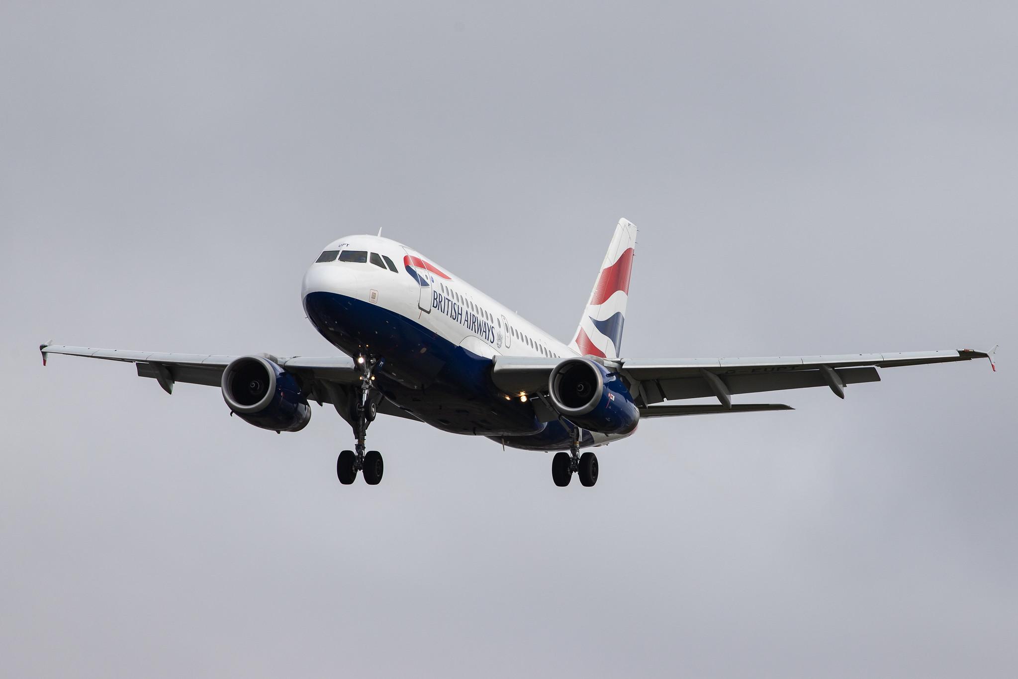 London Heathrow Airport: British Airways (BA / BAW) |  Airbus A319-131 A319 | G-EUPT | MSN 1380