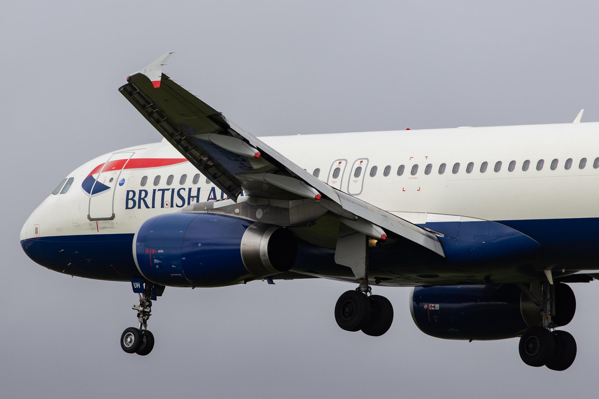 London Heathrow Airport: British Airways (BA / BAW) |  Airbus A320-232 A320 | G-EUUH | MSN 1665