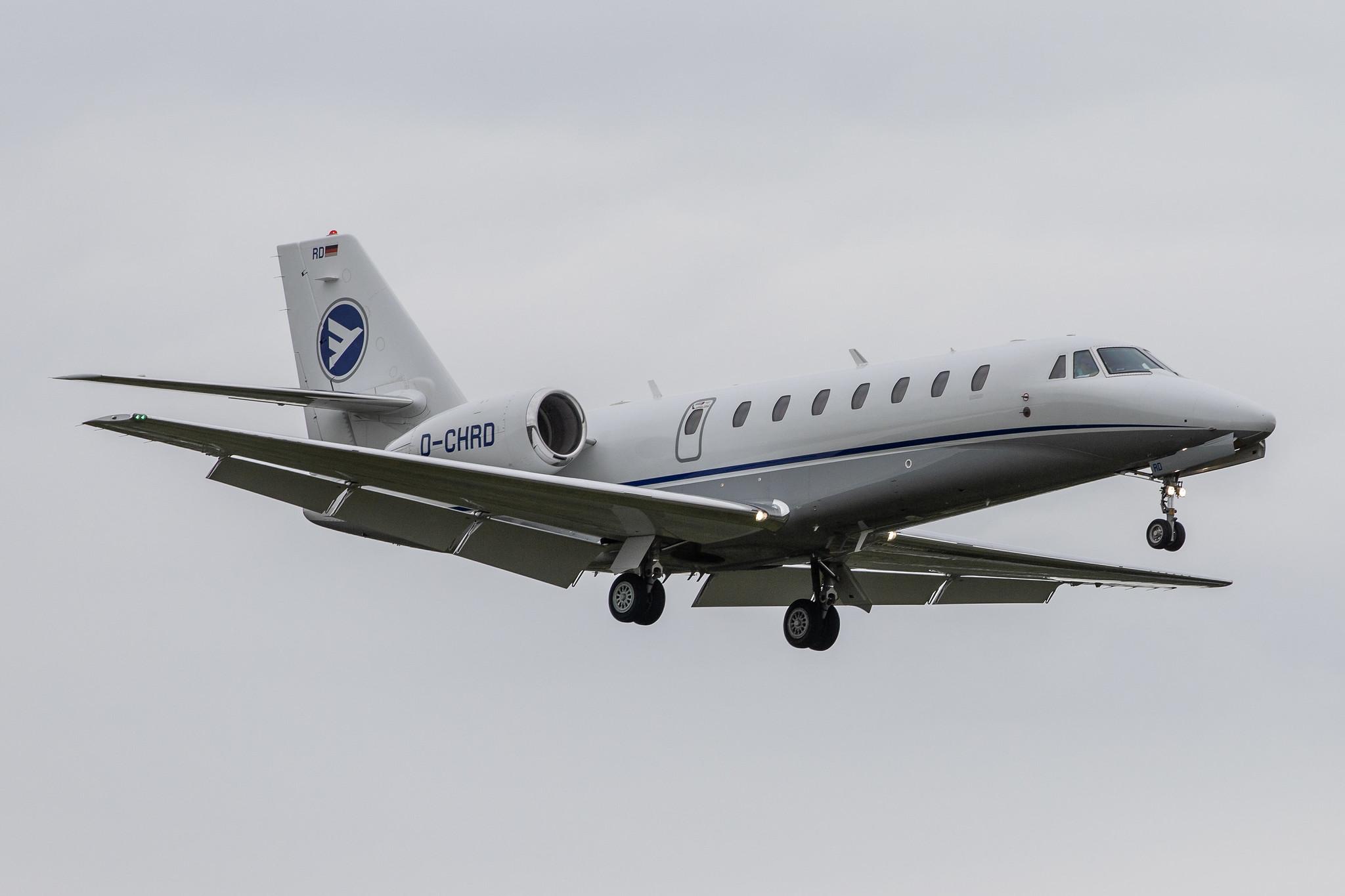 Hamburg Airport: Hahn Air (HR / HHN) |  Cessna 680 Citation Sovereign C680 | D-CHRD | MSN 680-0142