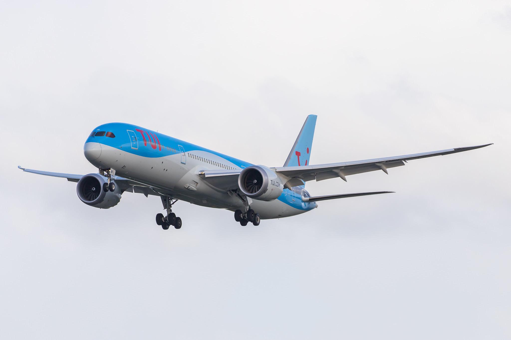 Hamburg Airport: TUI (X3 / TUI) | Operator: TUI Airways |  Boeing 787-9 Dreamliner B789 | G-TUIN | MSN 64293