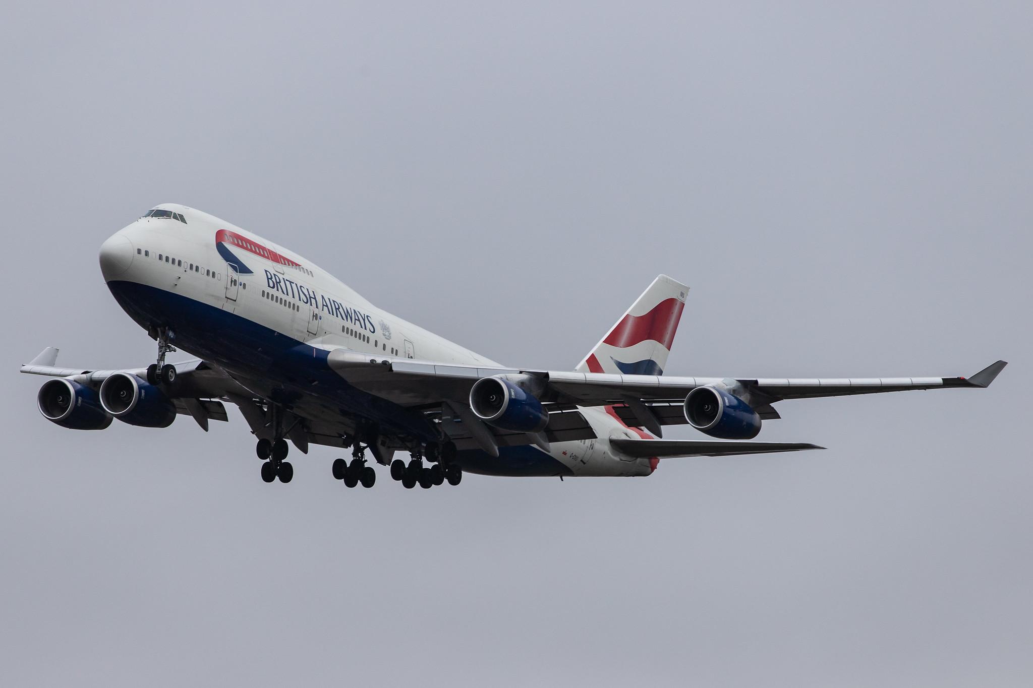 London Heathrow Airport: British Airways (BA / BAW) |  Boeing 747-436 B744 | G-CIVU | MSN 25810