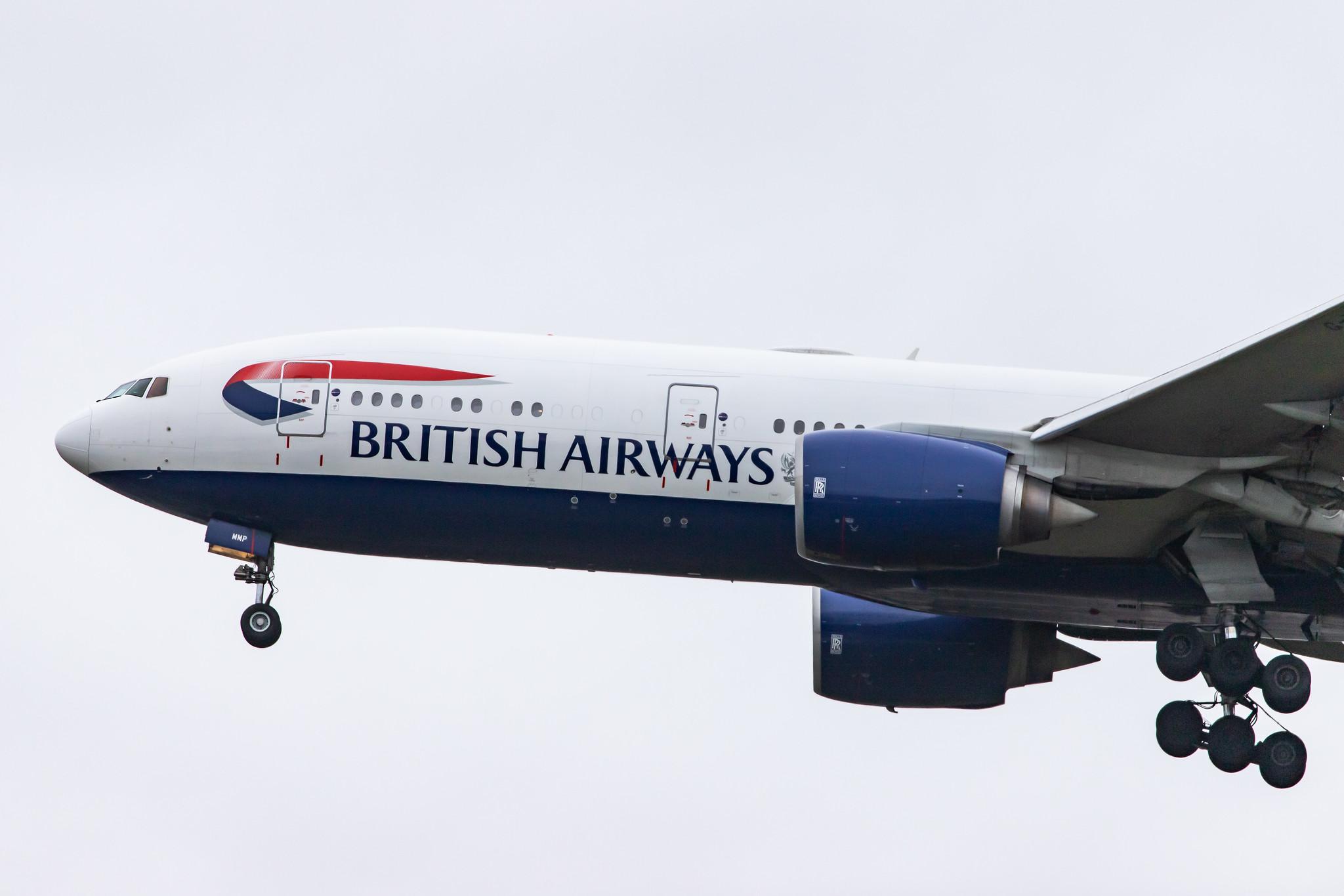 London Heathrow Airport: British Airways (BA / BAW) |  Boeing 777-236(ER) B772 | G-YMMP | MSN 30315