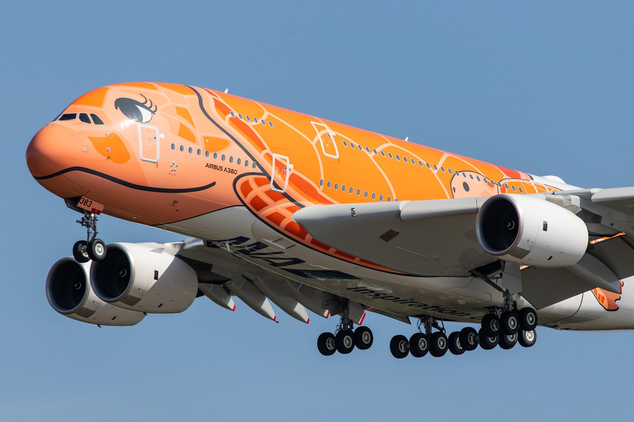 Hamburg Finkenwerder: All Nippon Airways (NH / ANA) | Airbus A380-841 A388 | F-WWAL | MSN 266 | Future: JA383A