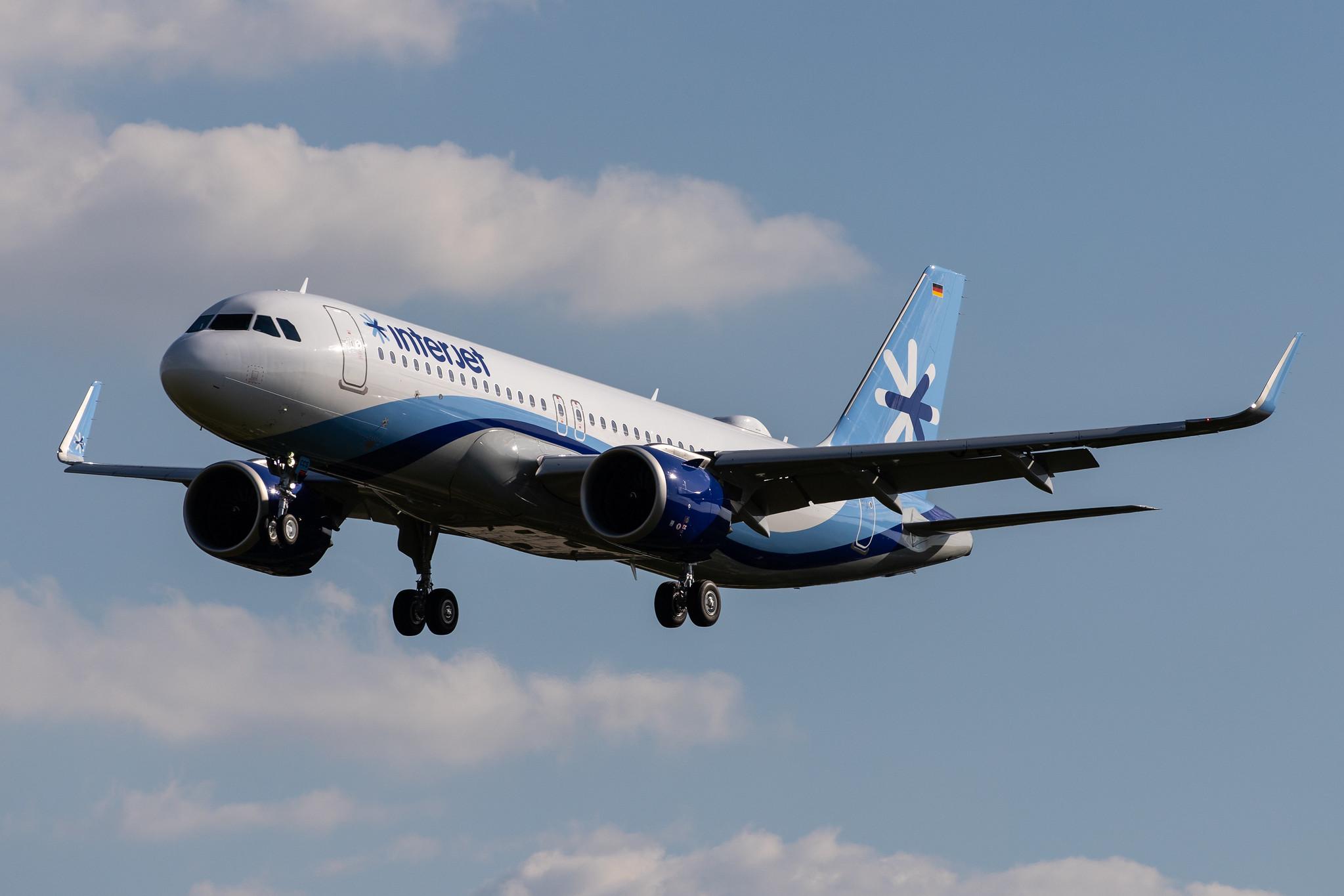 Hamburg Airport: Interjet (4O / AIJ) |  Airbus A320-251N A20N | D-AUBT | MSN 9507