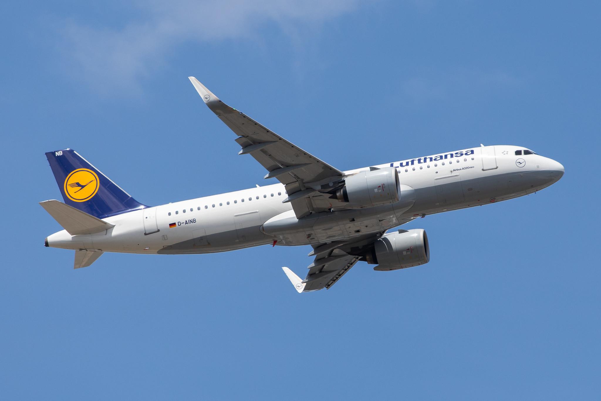 Frankfurt Airport: Lufthansa (LH / DLH) |  Airbus A320-271N A20N | D-AINB | MSN 6864