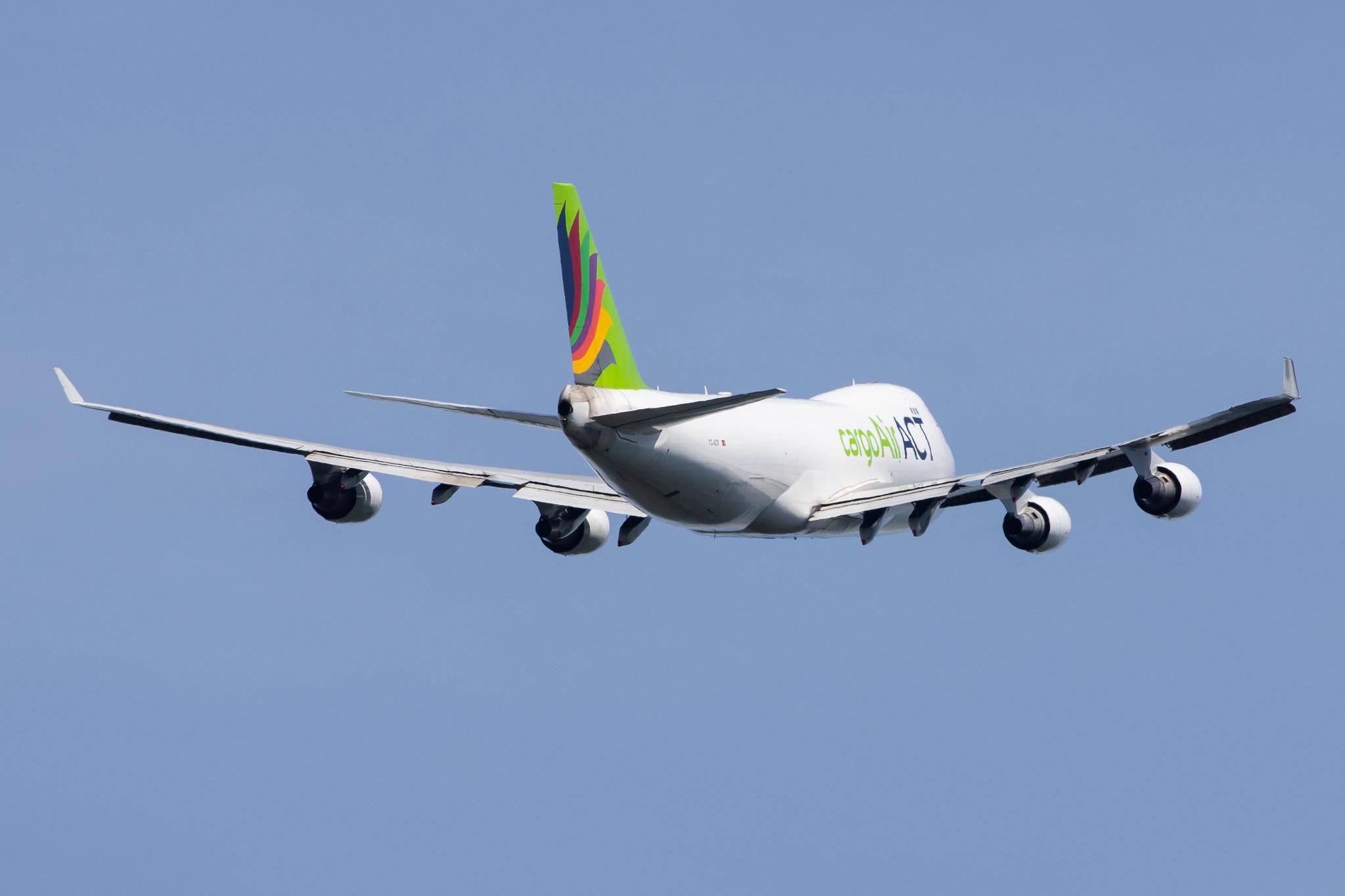 Frankfurt Airport: AirACT (9T / RUN) |  Boeing 747-428F(ER) B744 | TC-ACR | MSN 32866