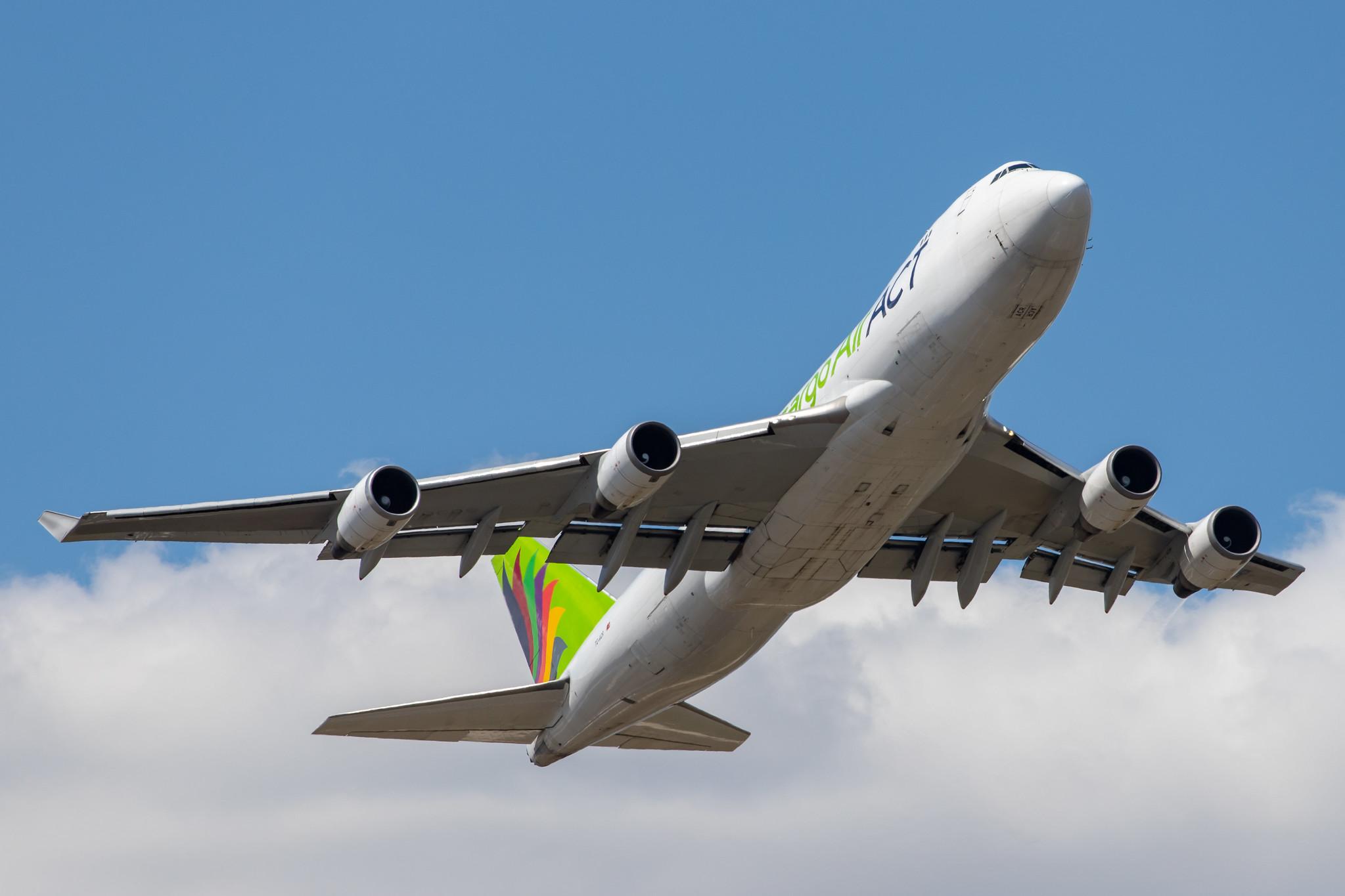 Frankfurt Airport: AirACT (9T / RUN) |  Boeing 747-428F(ER) B744 | TC-ACR | MSN 32866