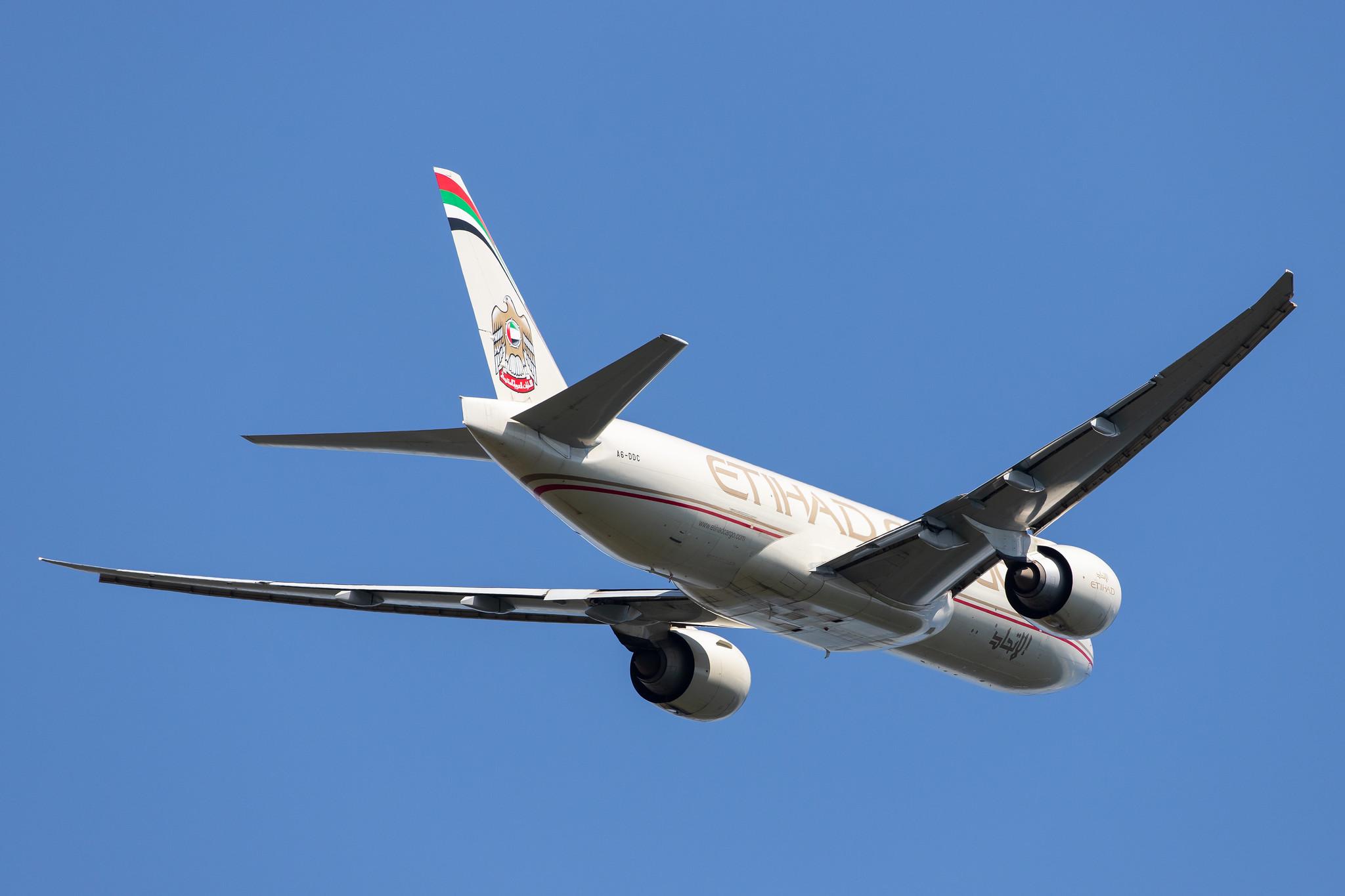 Frankfurt Airport: Etihad Cargo (EY / ETD) | Operator: Etihad Airways |  Boeing 777-FFX B77L | A6-DDC | MSN 39691