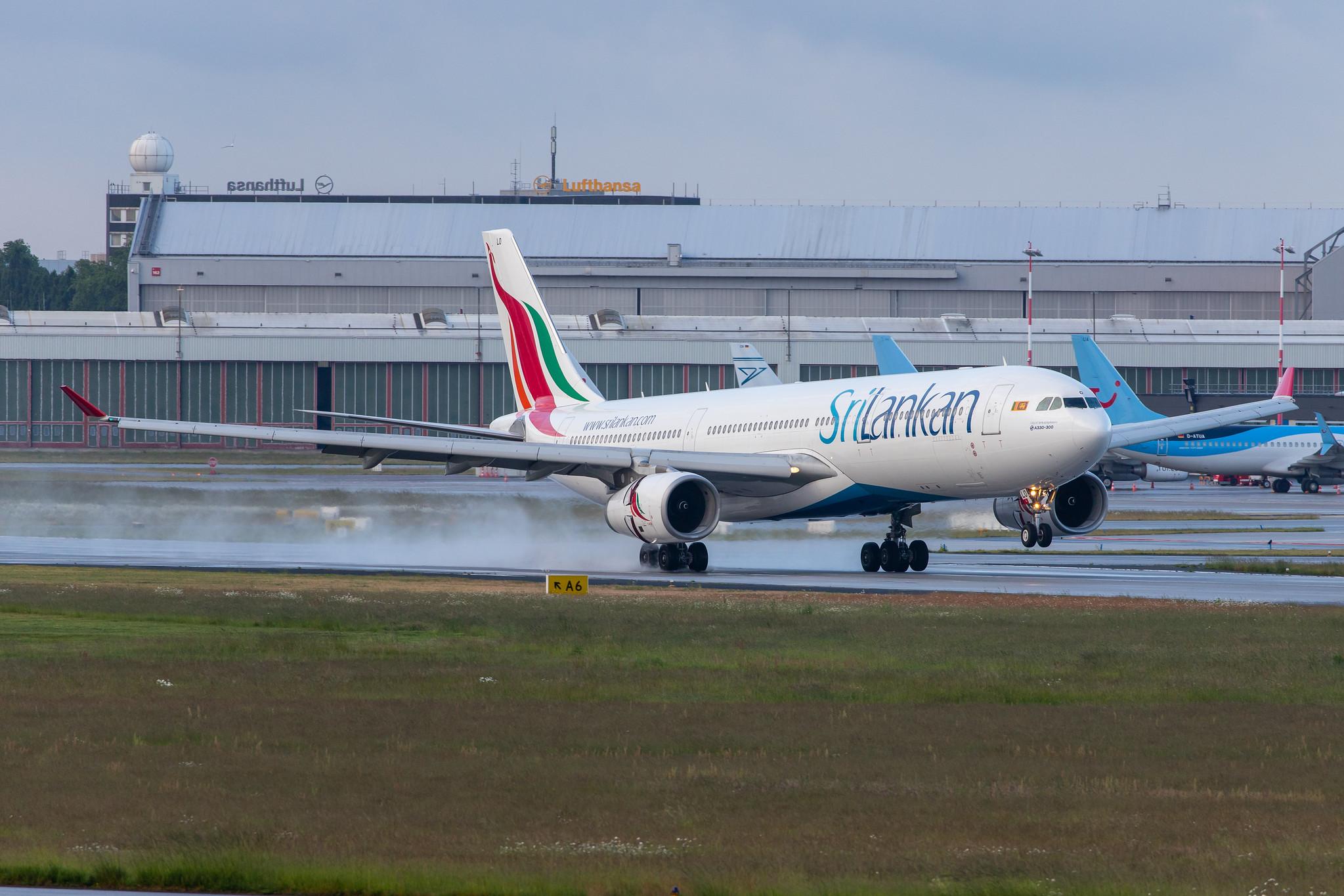 Hamburg Airport: SriLankan Airlines (UL / ALK) |  Airbus A330-343 A333 | 4R-ALO | MSN 1650