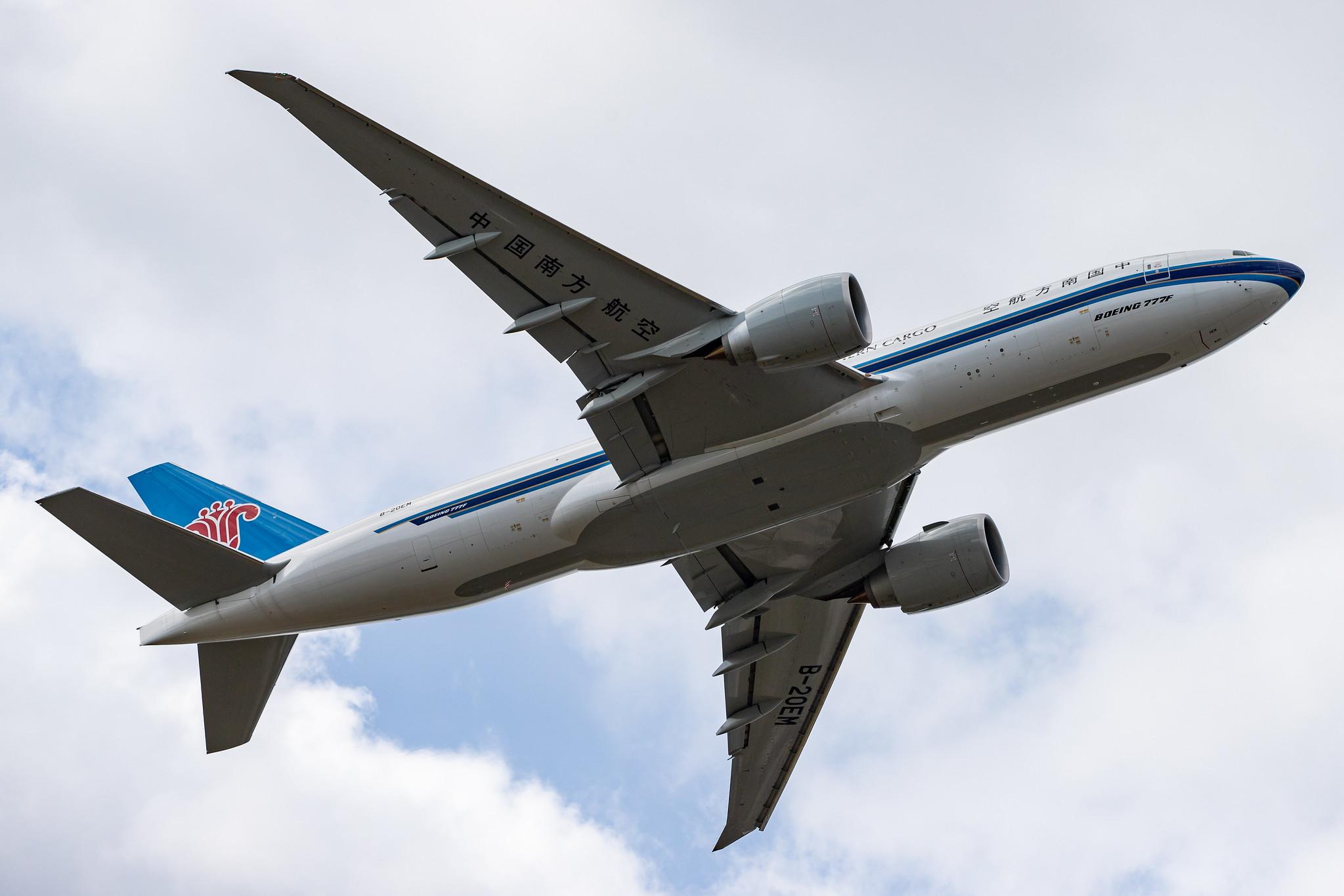 Frankfurt Airport: China Southern Airlines (CZ / CSN) |  Boeing 777-F B77L | B-20EM | MSN 65421