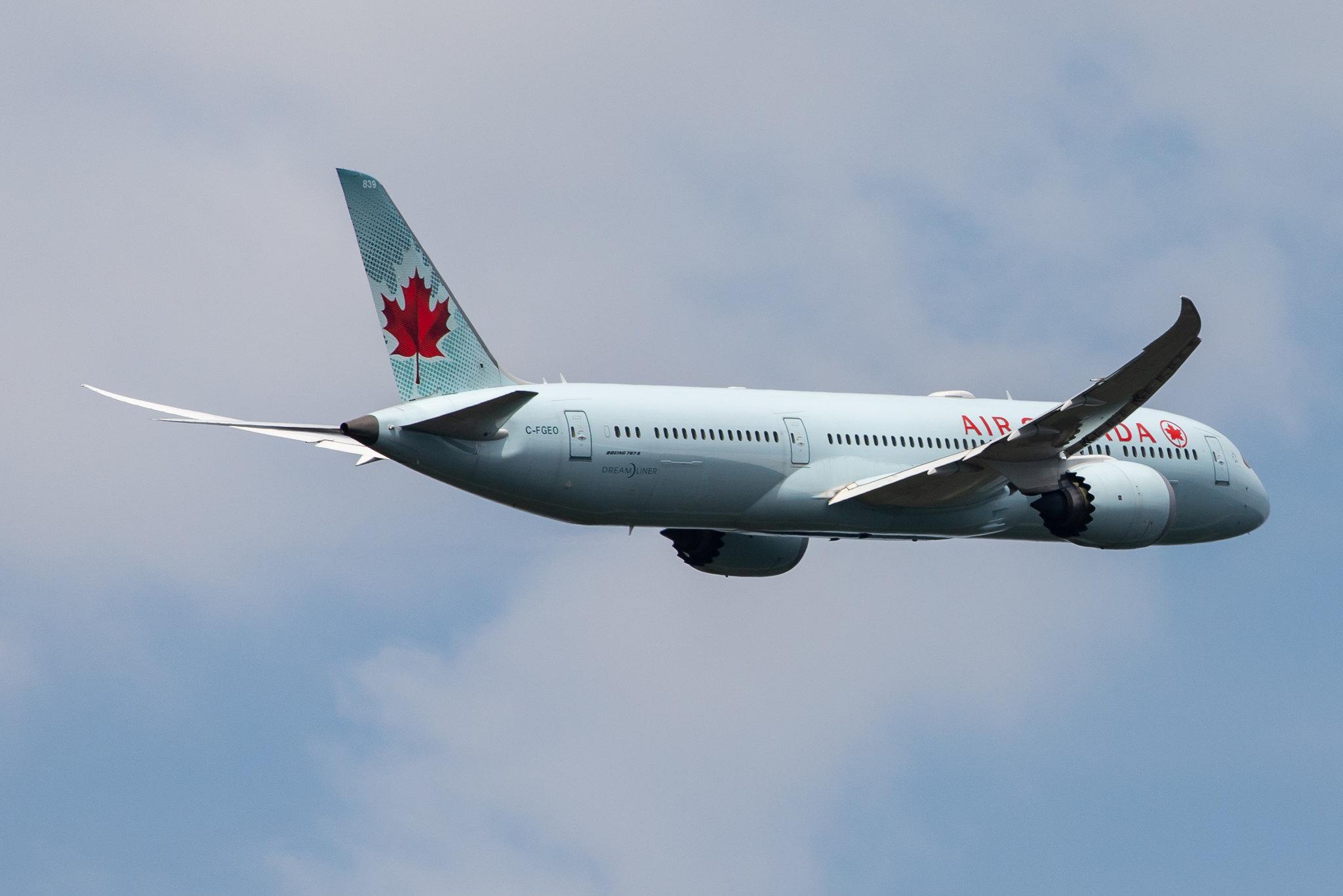 Frankfurt Airport: Air Canada (AC / ACA) |  Boeing 787-9 Dreamliner B789 | C-FGEO | MSN 37180