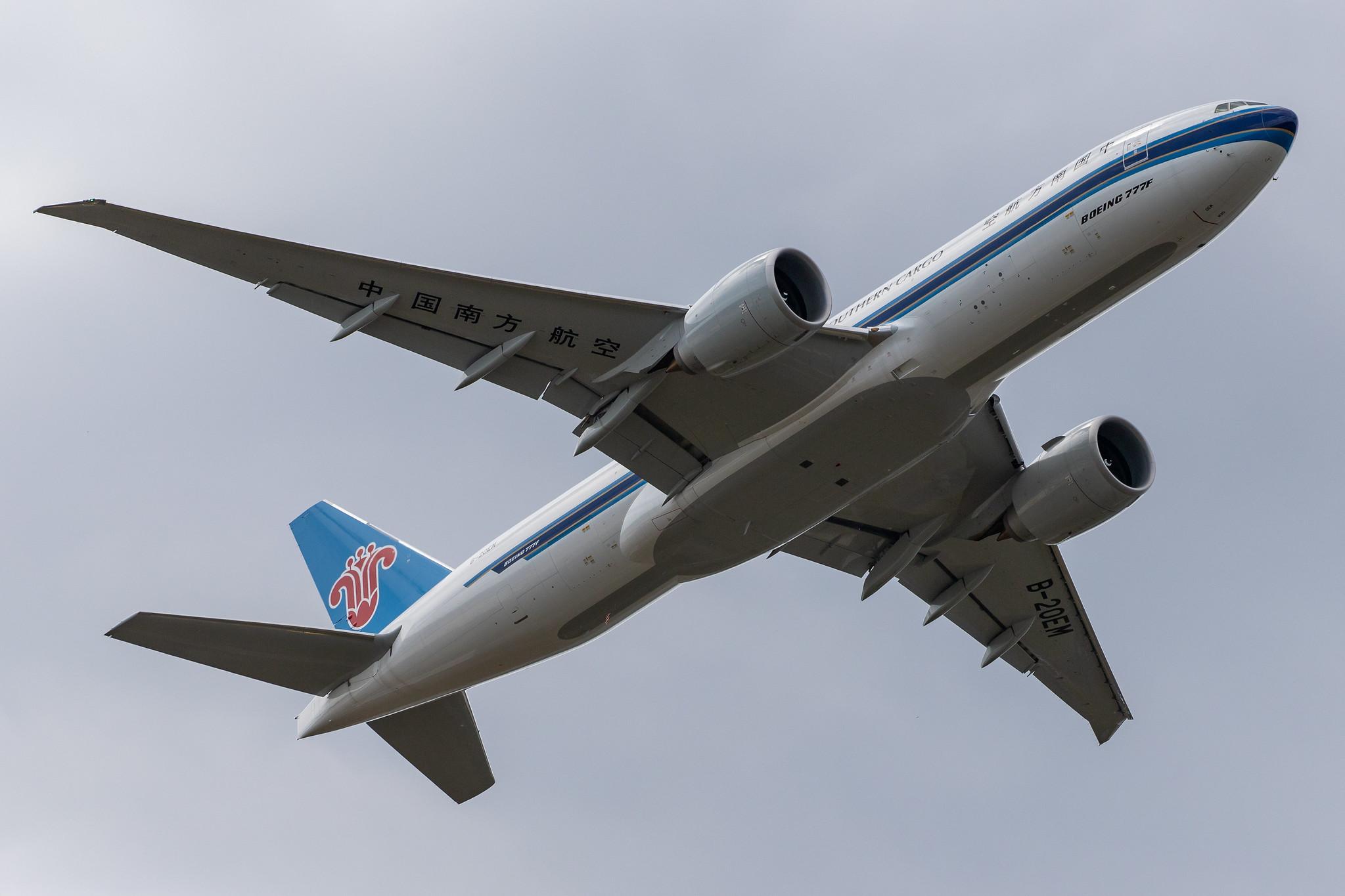 Frankfurt Airport: China Southern Airlines (CZ / CSN) |  Boeing 777-F B77L | B-20EM | MSN 65421