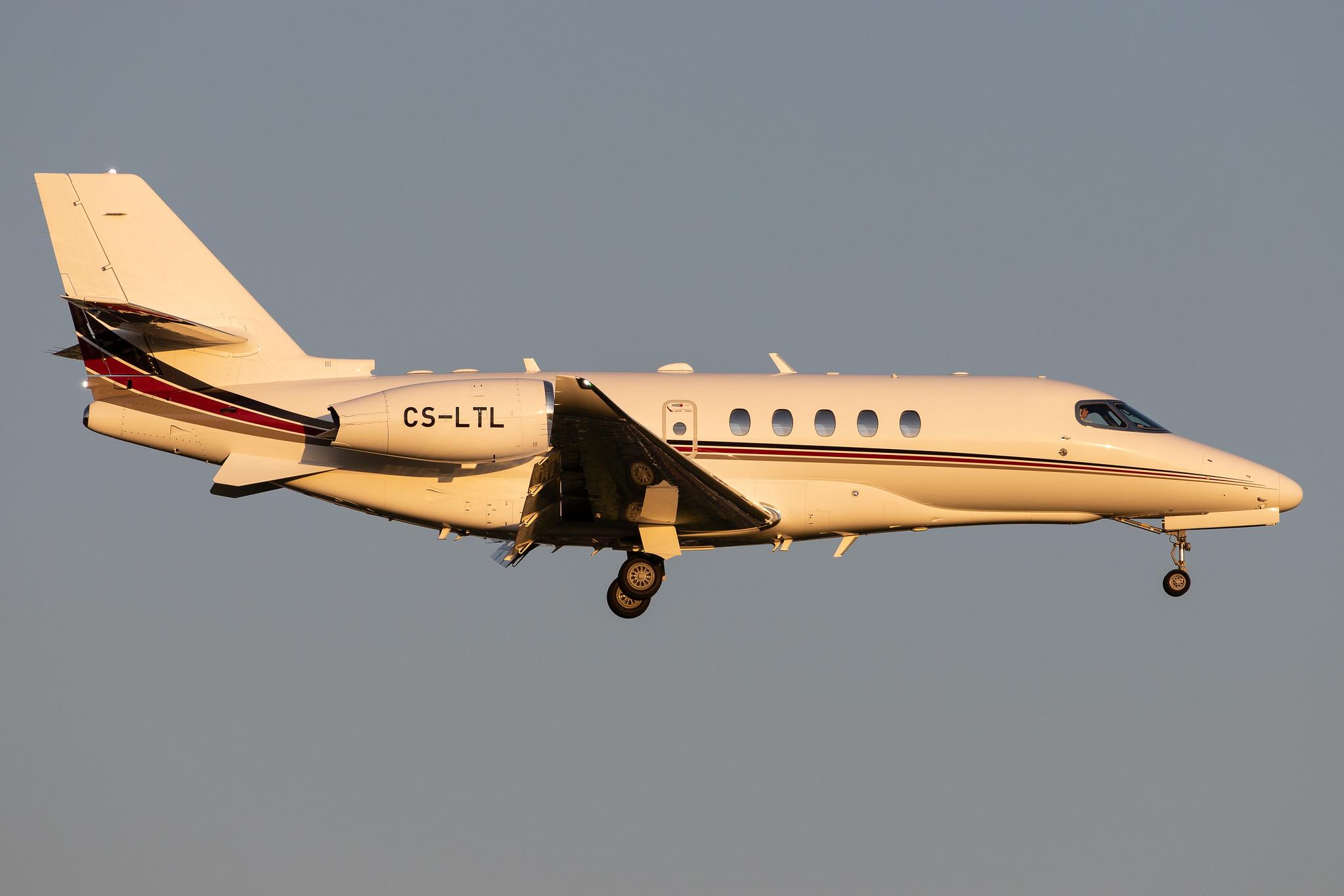 Hamburg Airport: NetJets Europe (/ NJE) | Operator: NetJets |  Cessna 680A Citation Latitude C68A | CS-LTL | MSN 680A-0186