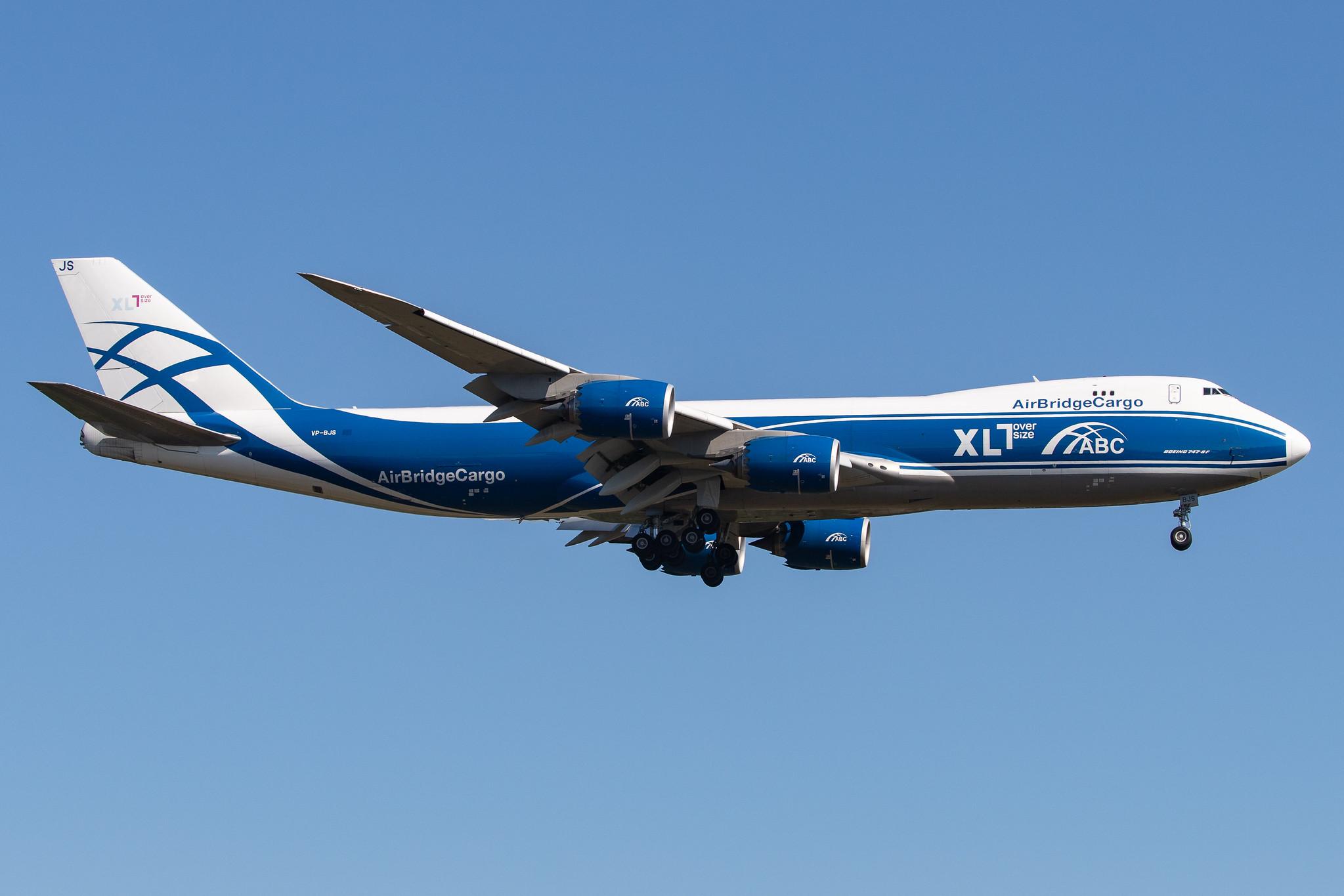 Frankfurt Airport: AirBridgeCargo (RU / ABW) | Operator: AirBridgeCargo Airlines |  Boeing 747-8F B748 | VP-BJS | MSN 63787