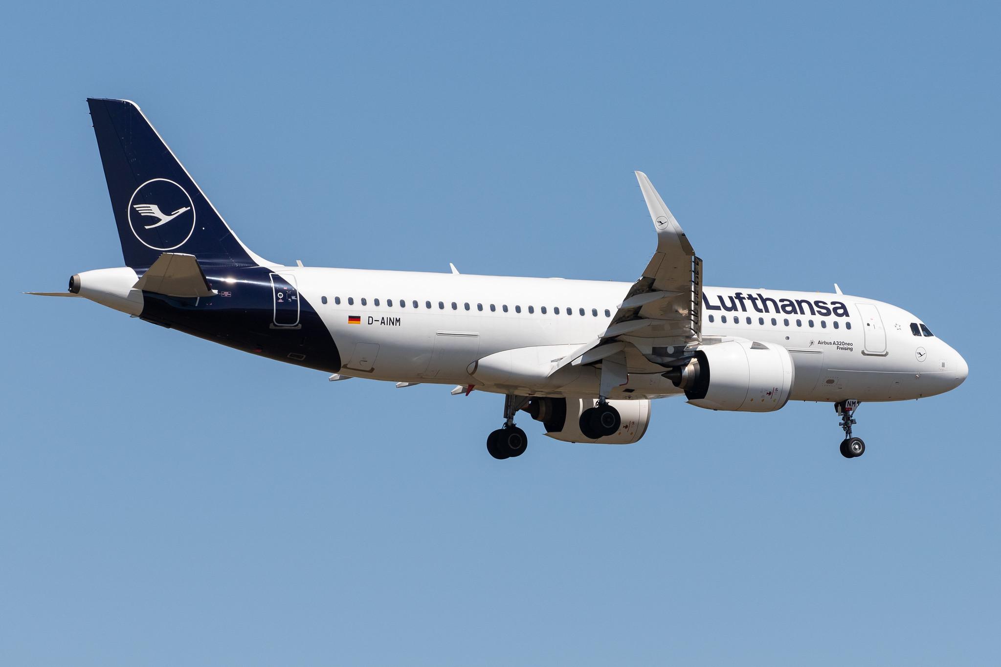Frankfurt Airport: Lufthansa (LH / DLH) |  Airbus A320-271N A20N | D-AINM | MSN 8456