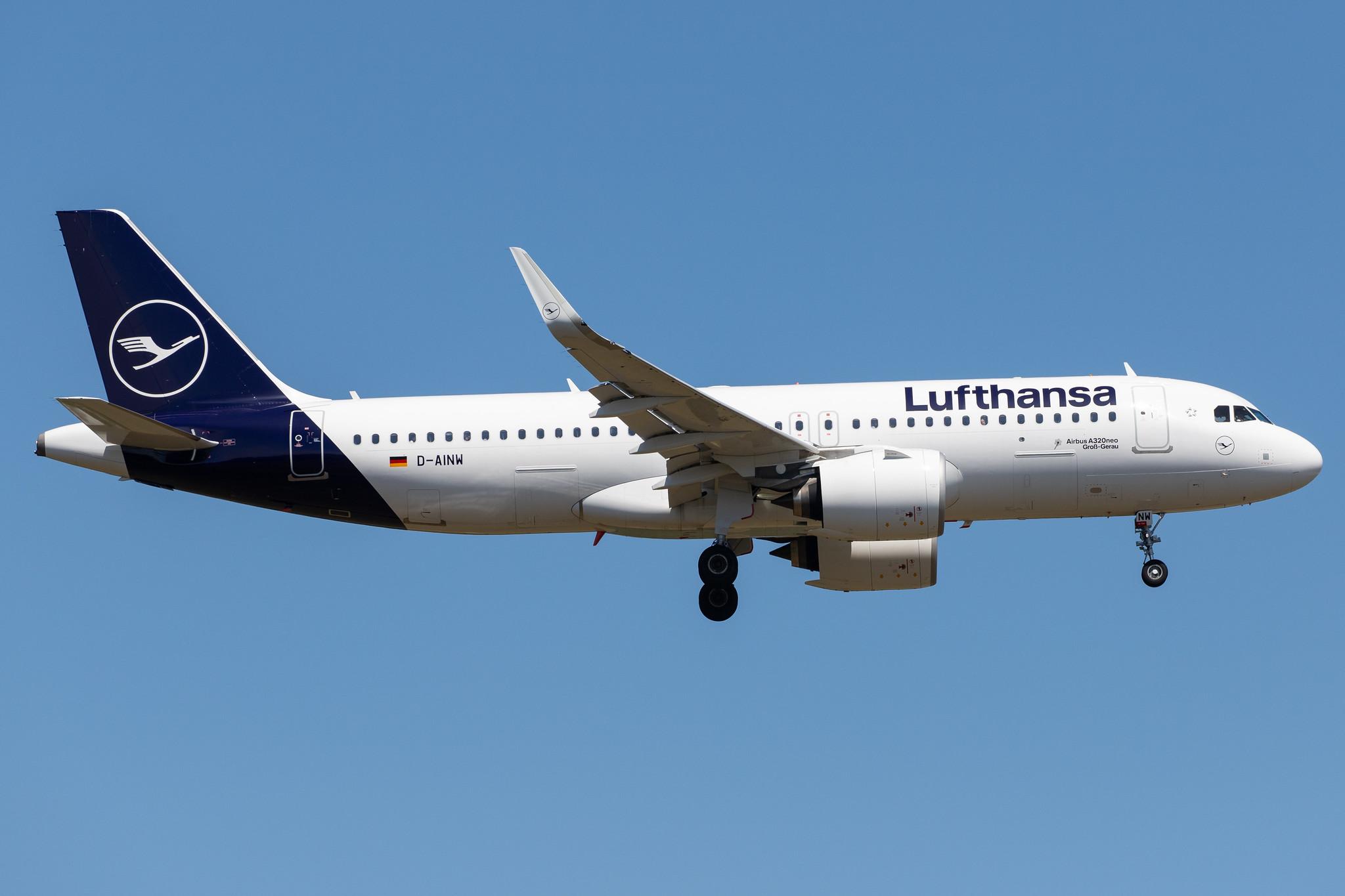 Frankfurt Airport: Lufthansa (LH / DLH) |  Airbus A320-271N A20N | D-AINW | MSN 9251