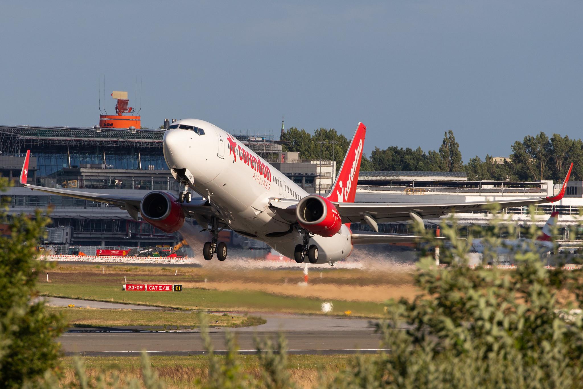 Hamburg Airport: Corendon Airlines (XC / CAI) | Operator: Corendon Airlines Europe |  Boeing 737-84P B738 | 9H-TJD | MSN 35077