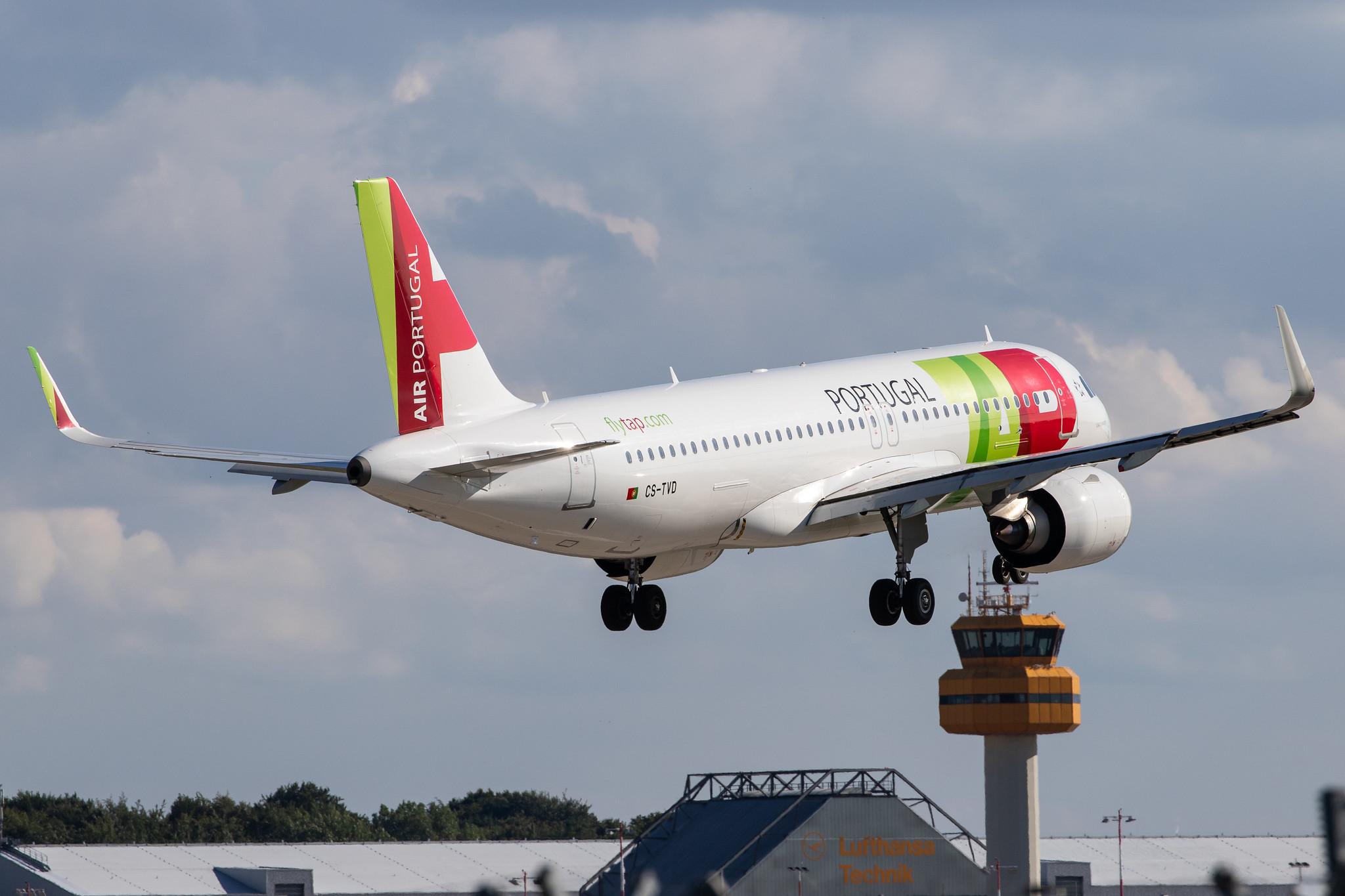 Hamburg Airport: TAP Air Portugal (TP / TAP) |  Airbus A320-251N A20N | CS-TVD | MSN 8907