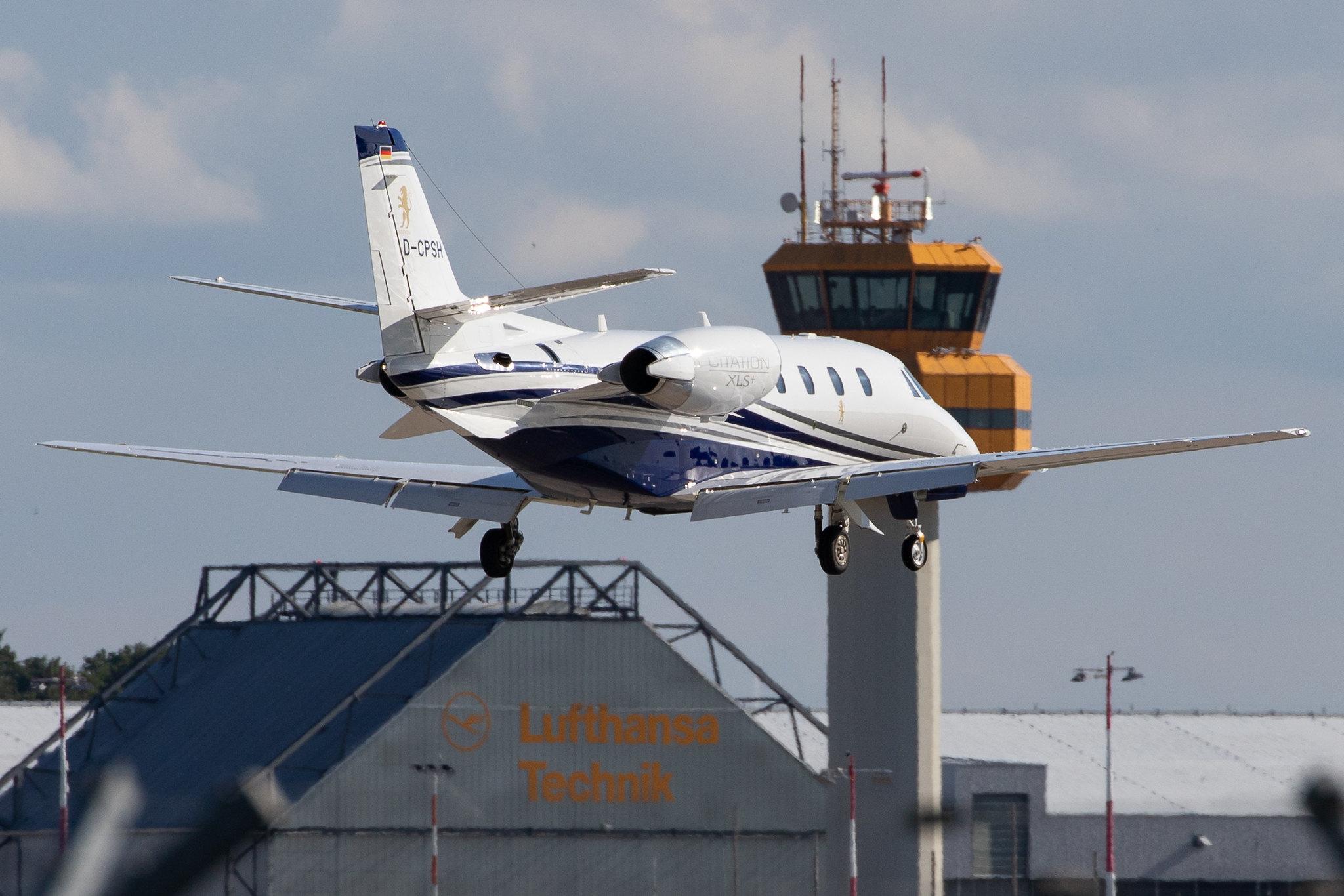 Hamburg Airport: Heron Luftfahrt |  Cessna 560XL Citation XLS+ C56X | D-CPSH | MSN 560-6221