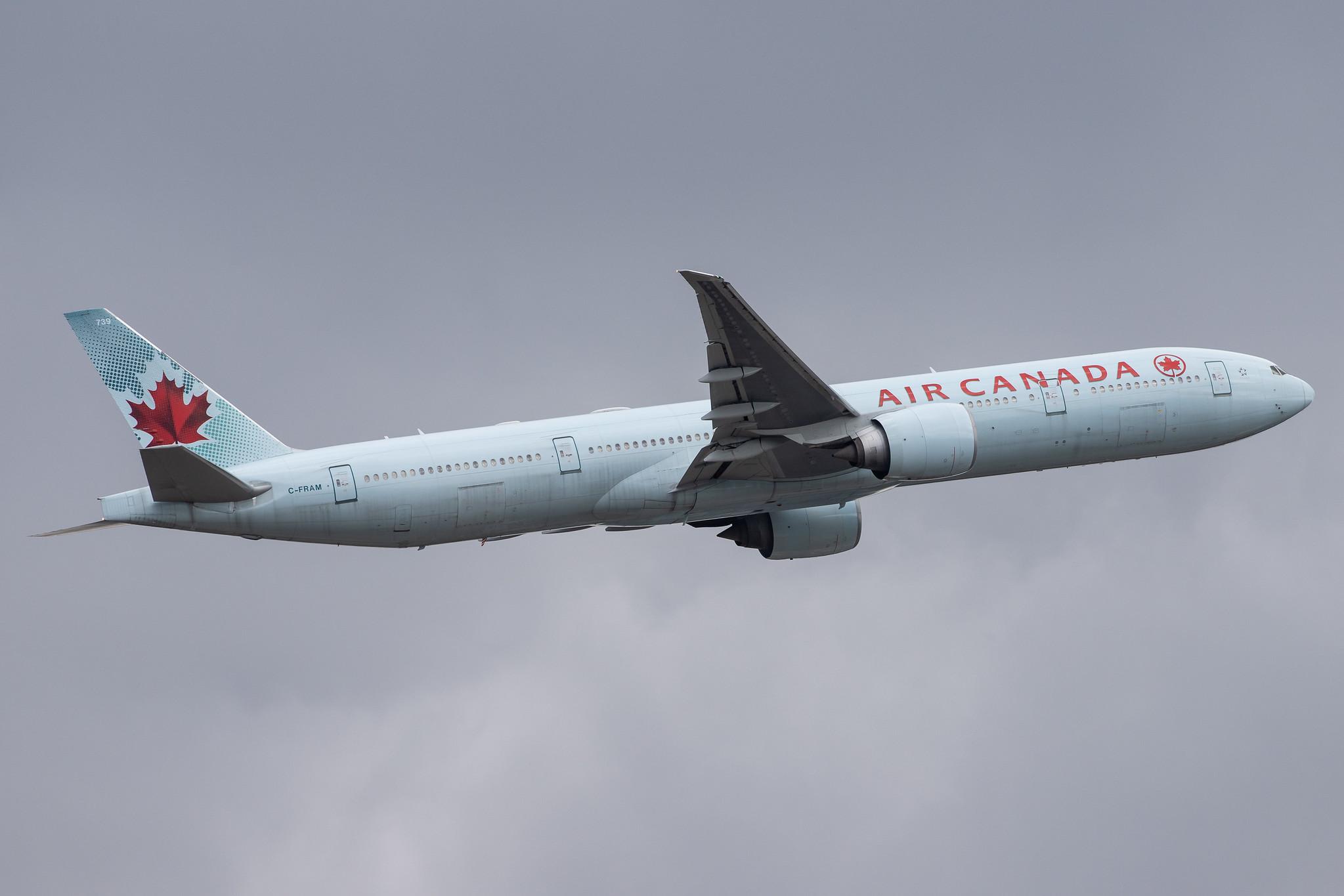 Frankfurt Airport: Air Canada (AC / ACA) |  Boeing 777-333(ER) B77W | C-FRAM | MSN 35250