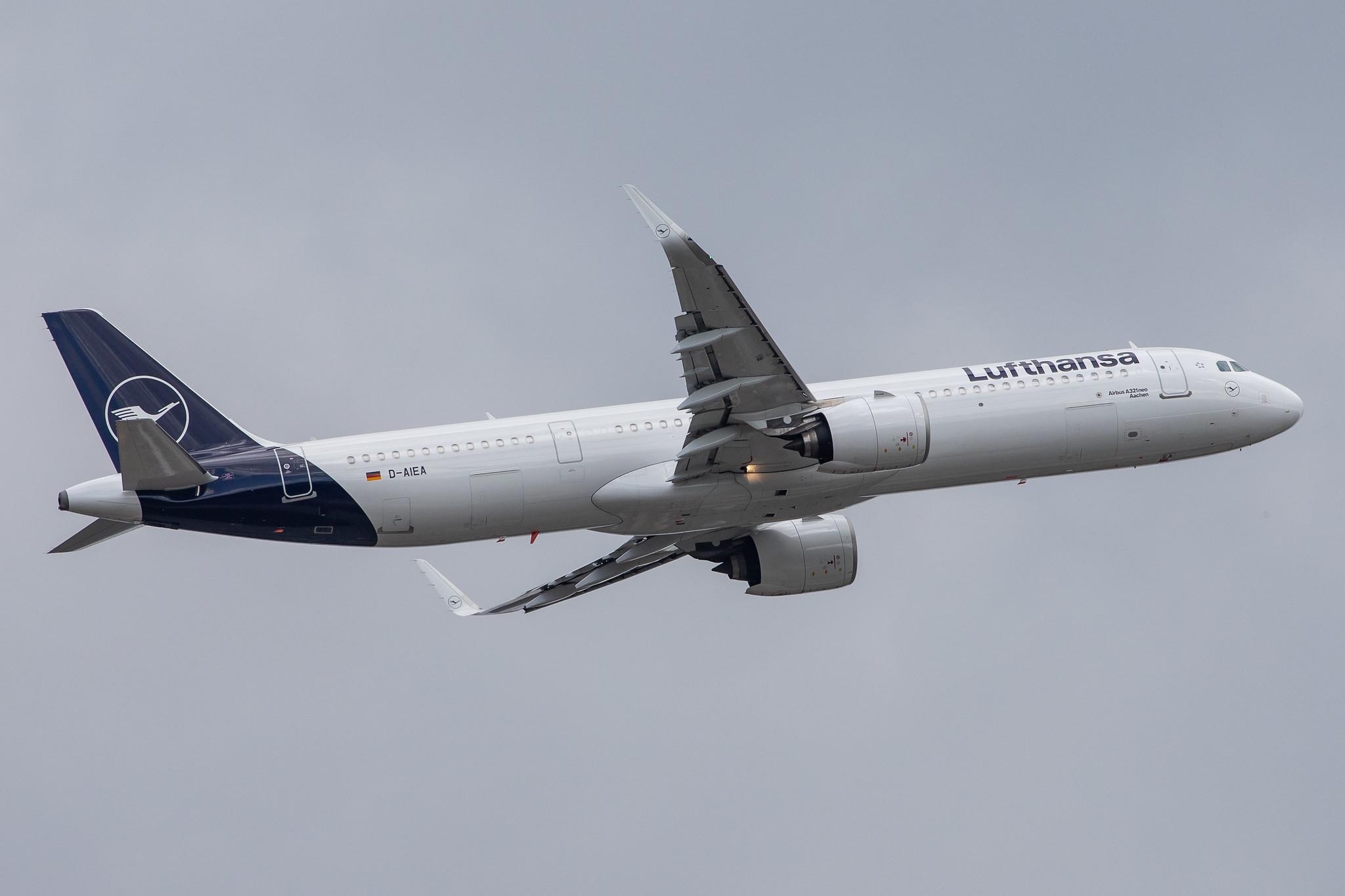 Frankfurt Airport: Lufthansa (LH / DLH) |  Airbus A321-271NX A21N | D-AIEA | MSN 8761