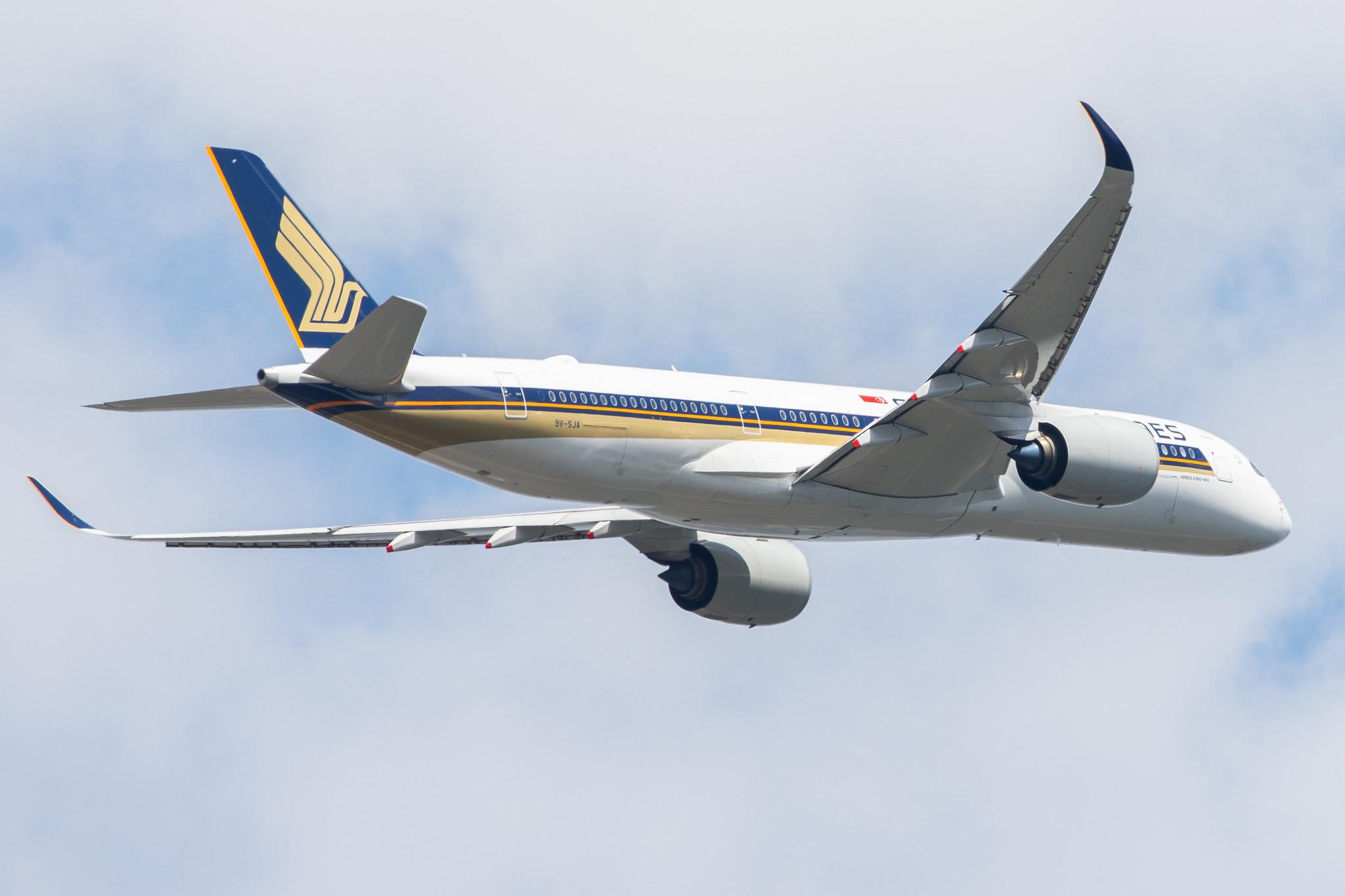 Frankfurt Airport: Singapore Airlines (SQ / SIA) |  Airbus A350-941 A359 | 9V-SJA | MSN 364