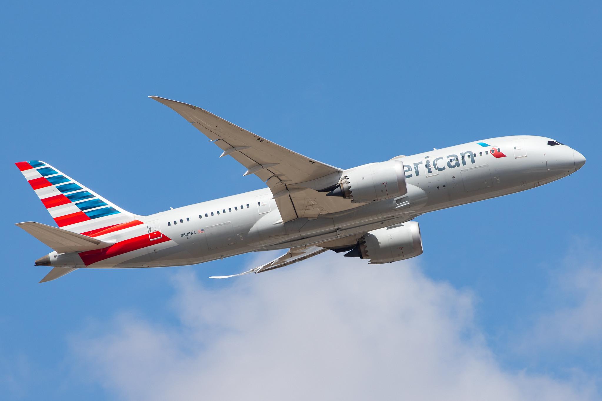 Frankfurt Airport: American Airlines (AA / AAL) |  Boeing 787-8 Dreamliner B788 | N809AA | MSN 40627