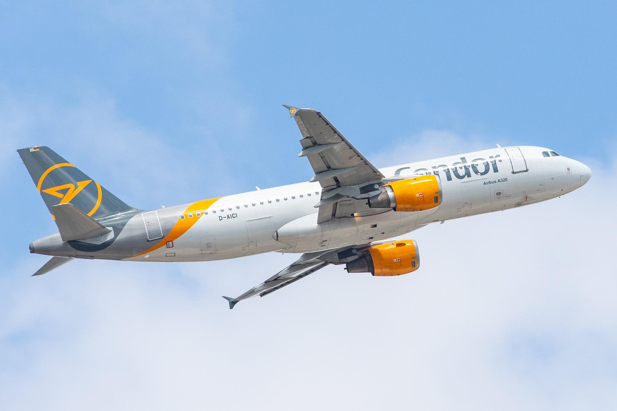 Frankfurt Airport: Condor (DE / CFG) |  Airbus A320-212 A320 | D-AICI | MSN 1381